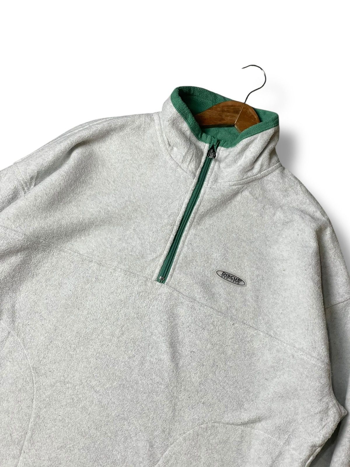 Japanese Brand × Vintage Discus Athletic Brand Fleece Pullover Shirt (105) Size US L / EU 52-54 / 3 - 2 Thumbnail
