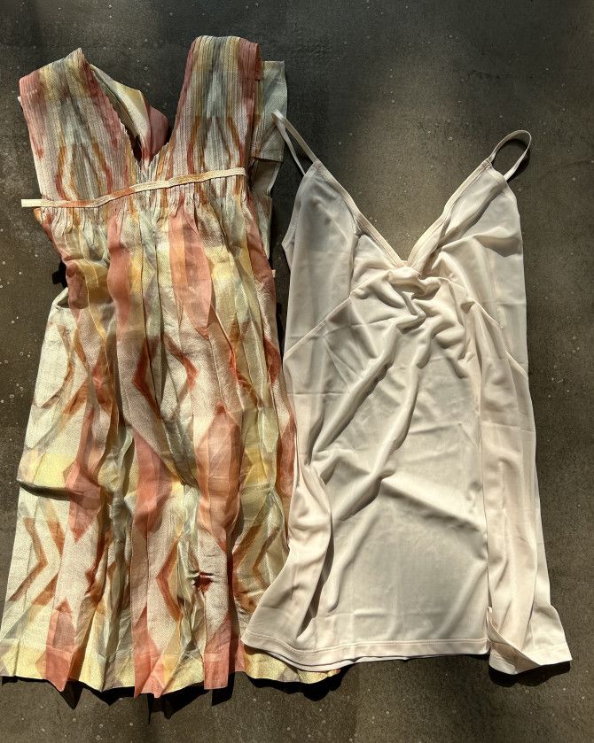 Issey Miyake ISSEY MIYAKE FETE Pleated Diamond-Pattern Dress Size L / US 10 / IT 46 - 3 Thumbnail