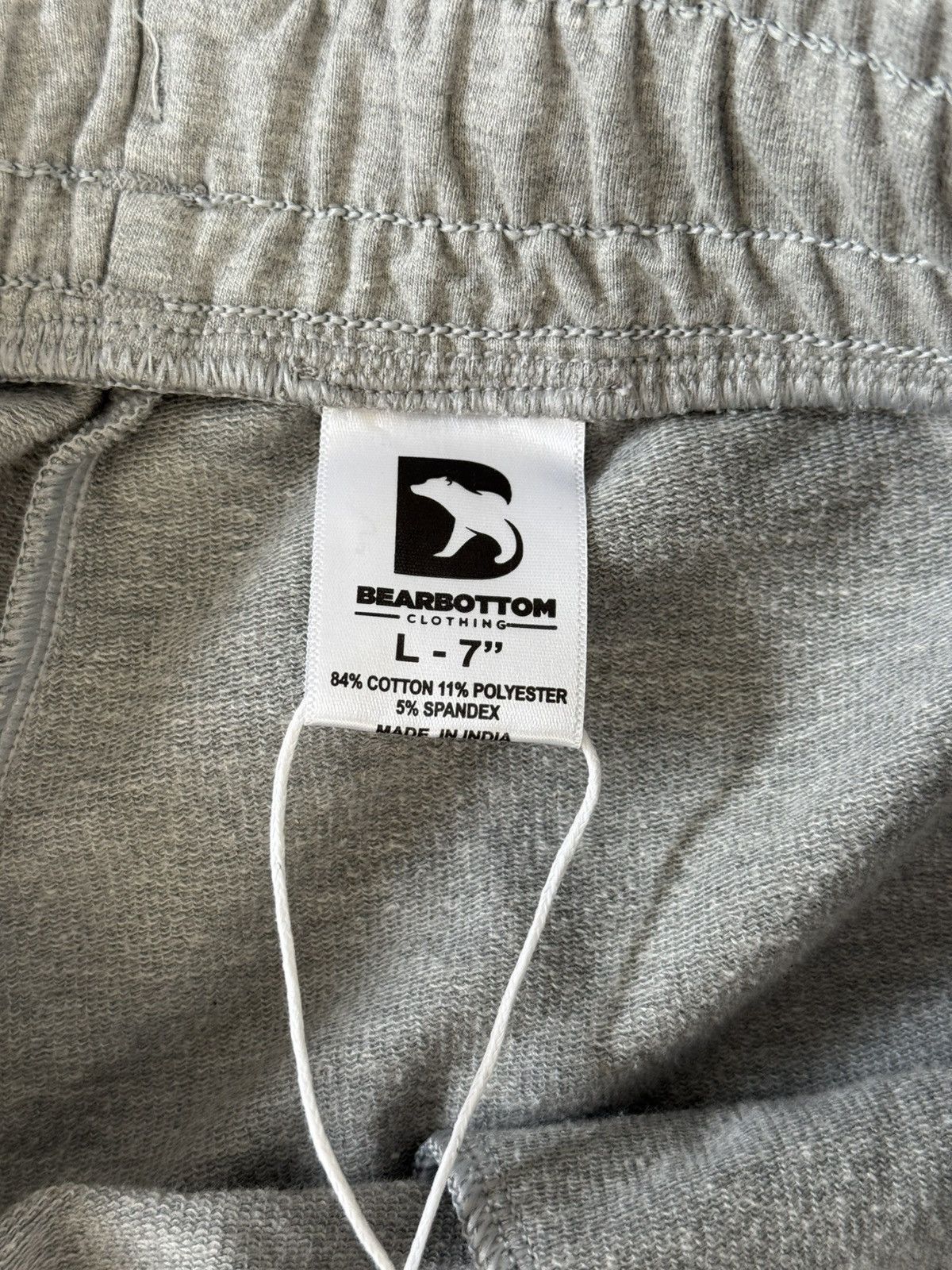 Other Bearbottom Clothing Lounge 7" Shorts Heather Grey Sz L Large Size US 34 / EU 50 - 4 Thumbnail