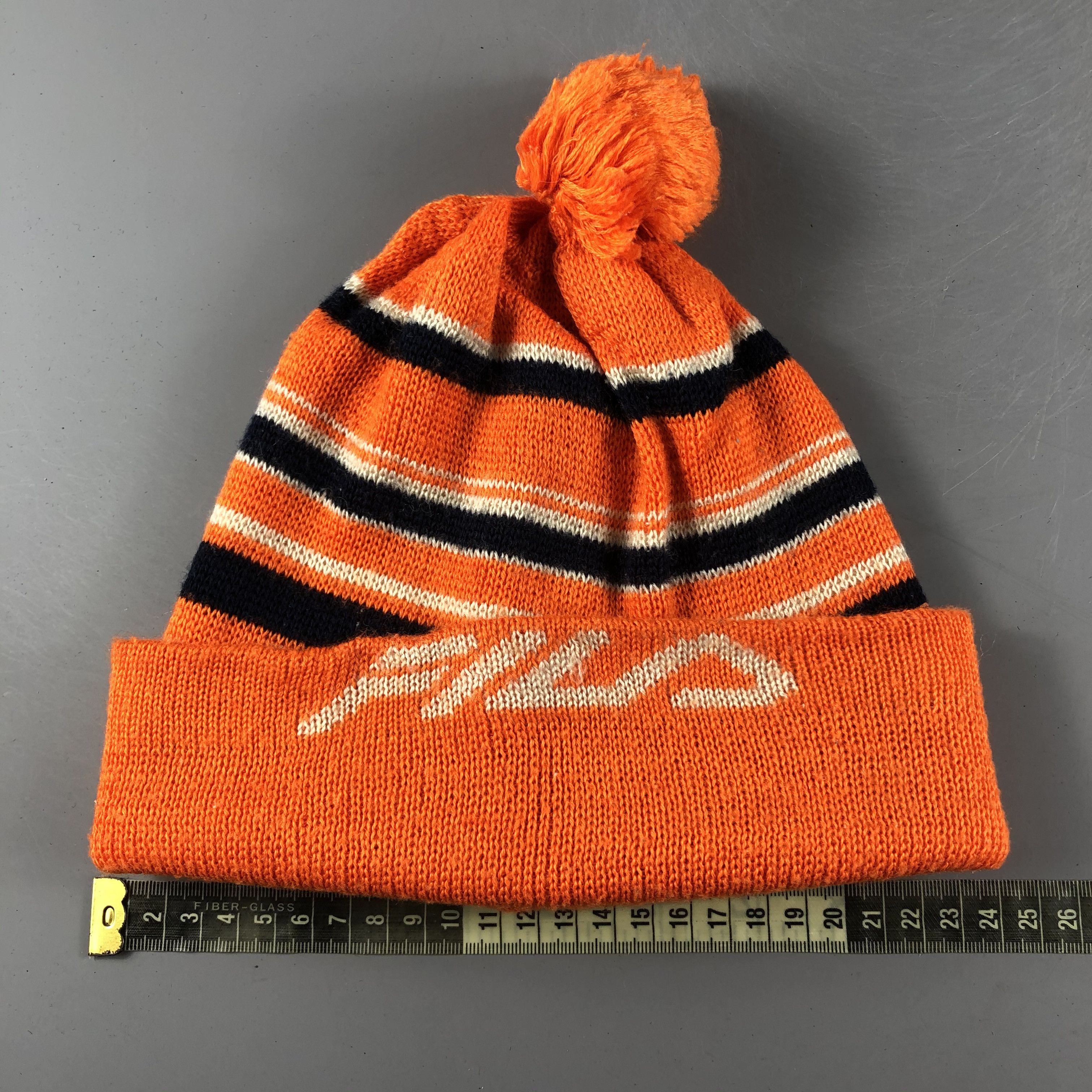 Fila × Vintage Fila Stripe Beanie Snow Hat Snow Cap -D039 Size ONE SIZE - 3 Thumbnail