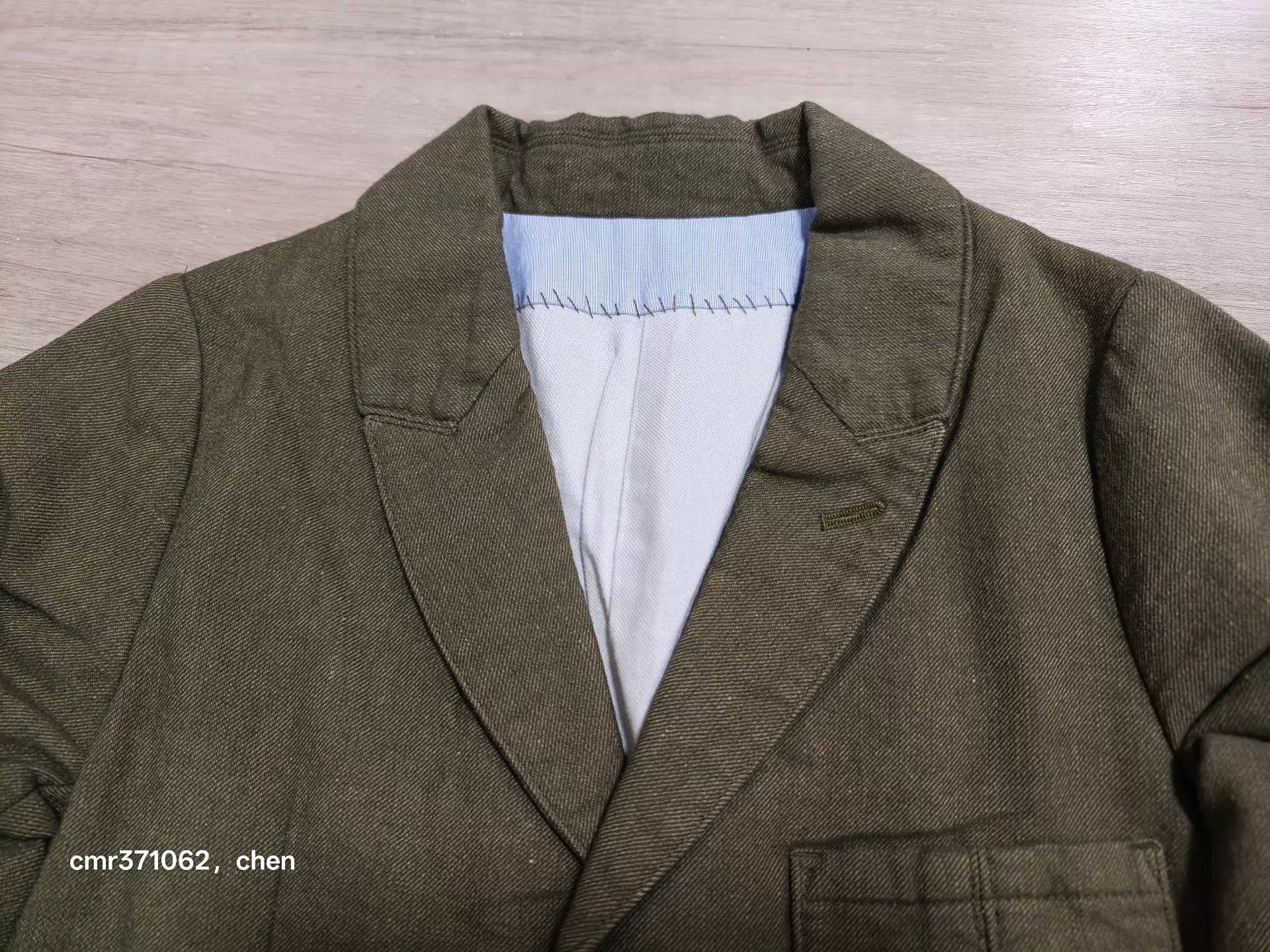 Visvim visvim 18aw rebecca jkt wmn's olive w1 wool-linen padded jkt Size S / US 4 / IT 40 - 5 Thumbnail