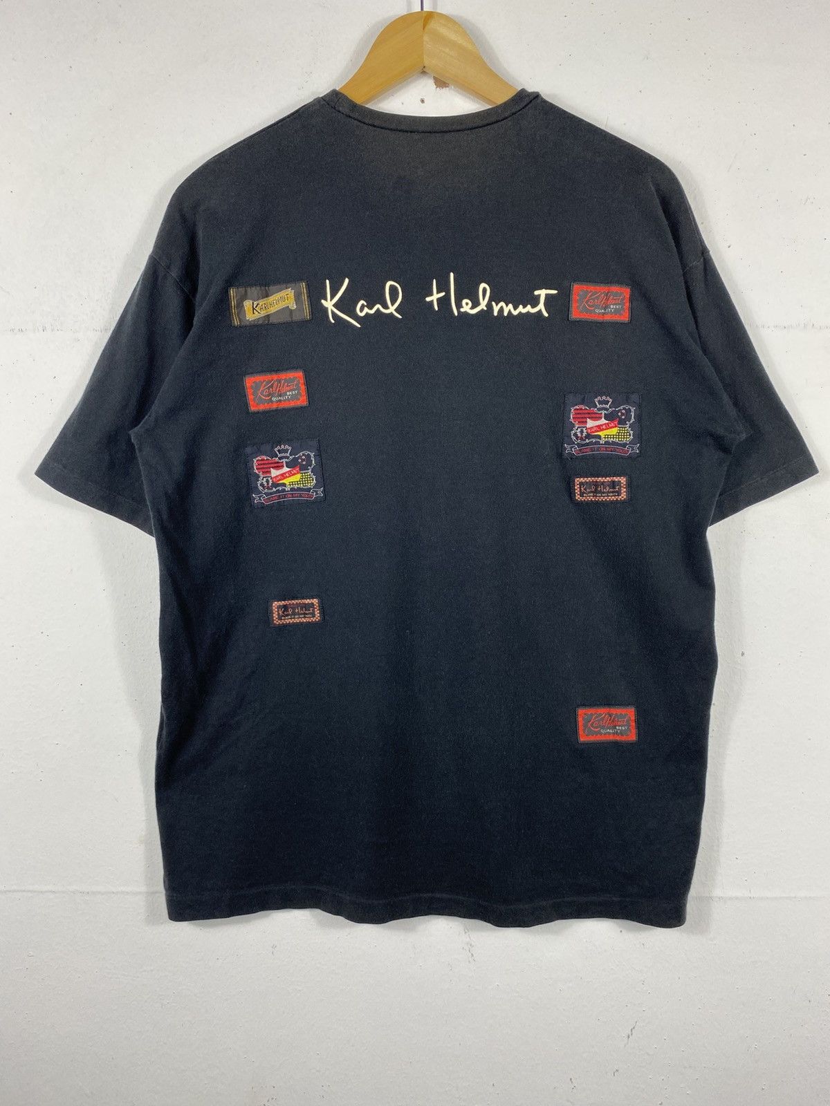 Karl Helmut Karl Helmut Patches T-Shirt Size US M / EU 48-50 / 2 - 1 Thumbnail
