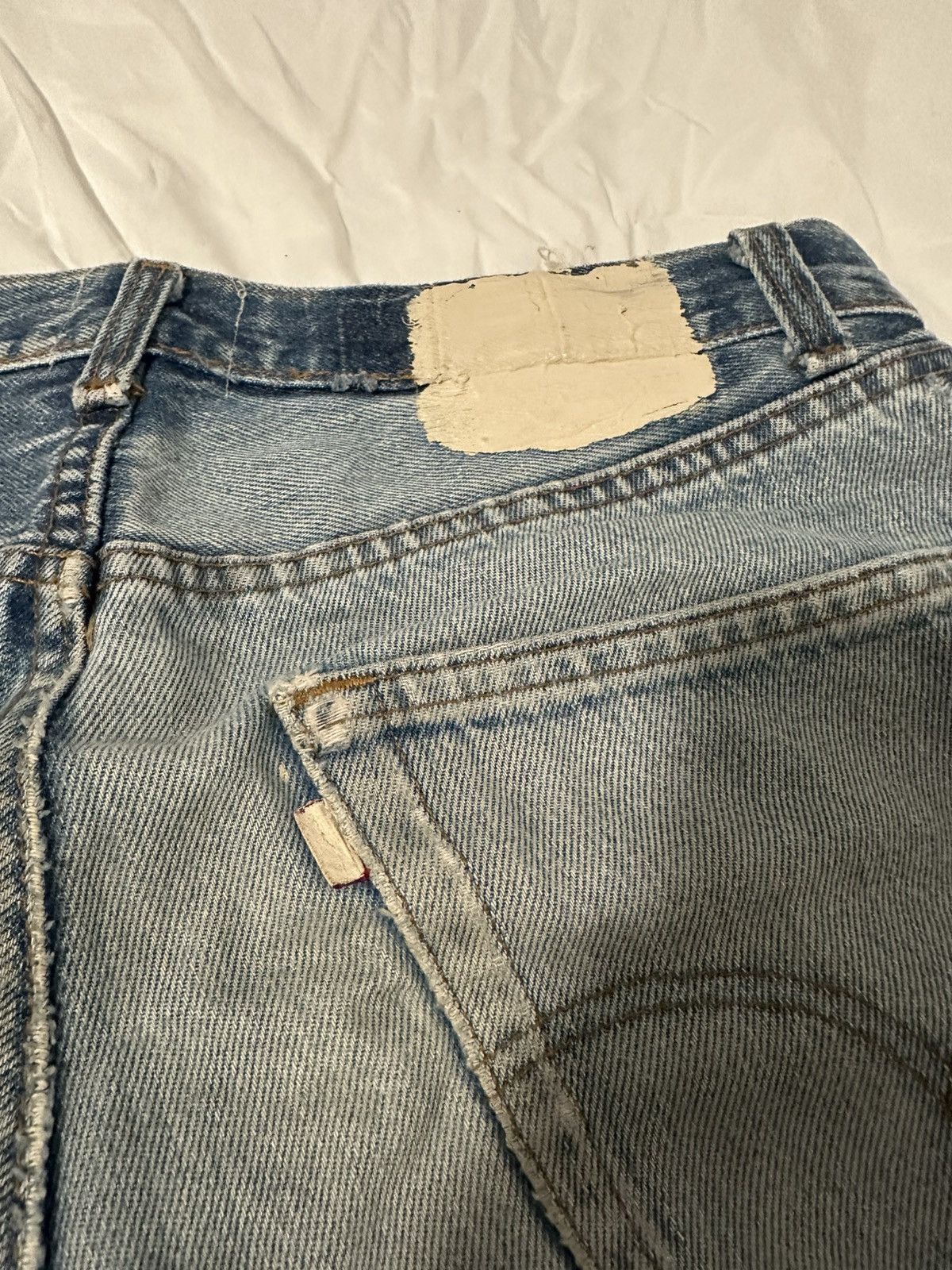 Gallery Dept. Gallery Dept Two-toned Raw Hem Denim Jeans Size US 30 / EU 46 - 4 Thumbnail
