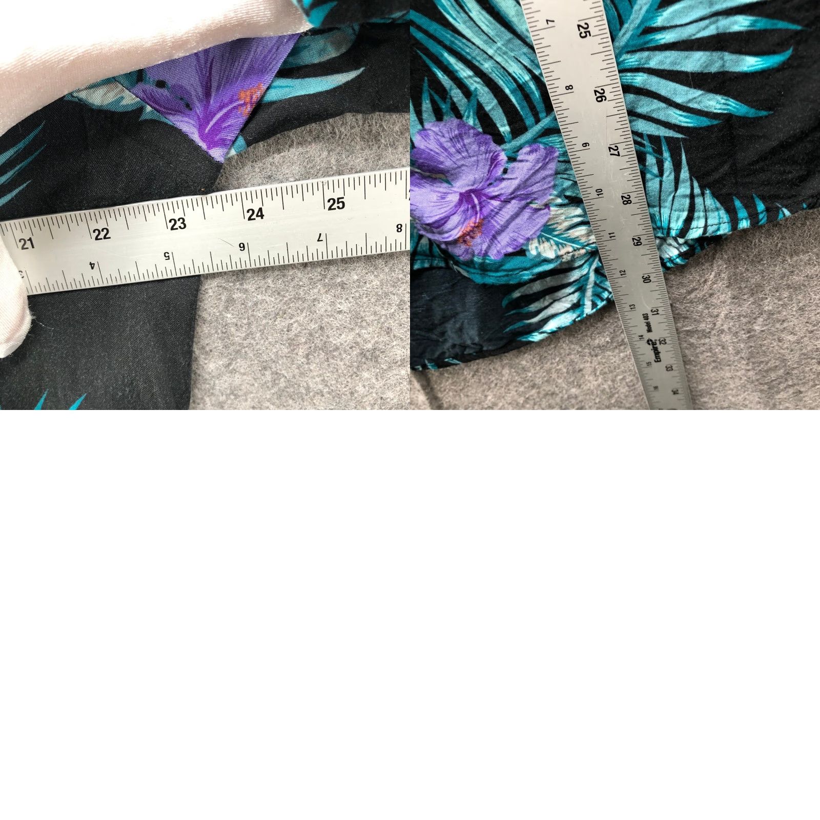 Primark Primark Hawaiian Shirt Mens 2XL Slim Fit Short Sleeve Button Up Black Green Palm Shirt Size US XXL / EU 58 / 5 - 8 Thumbnail