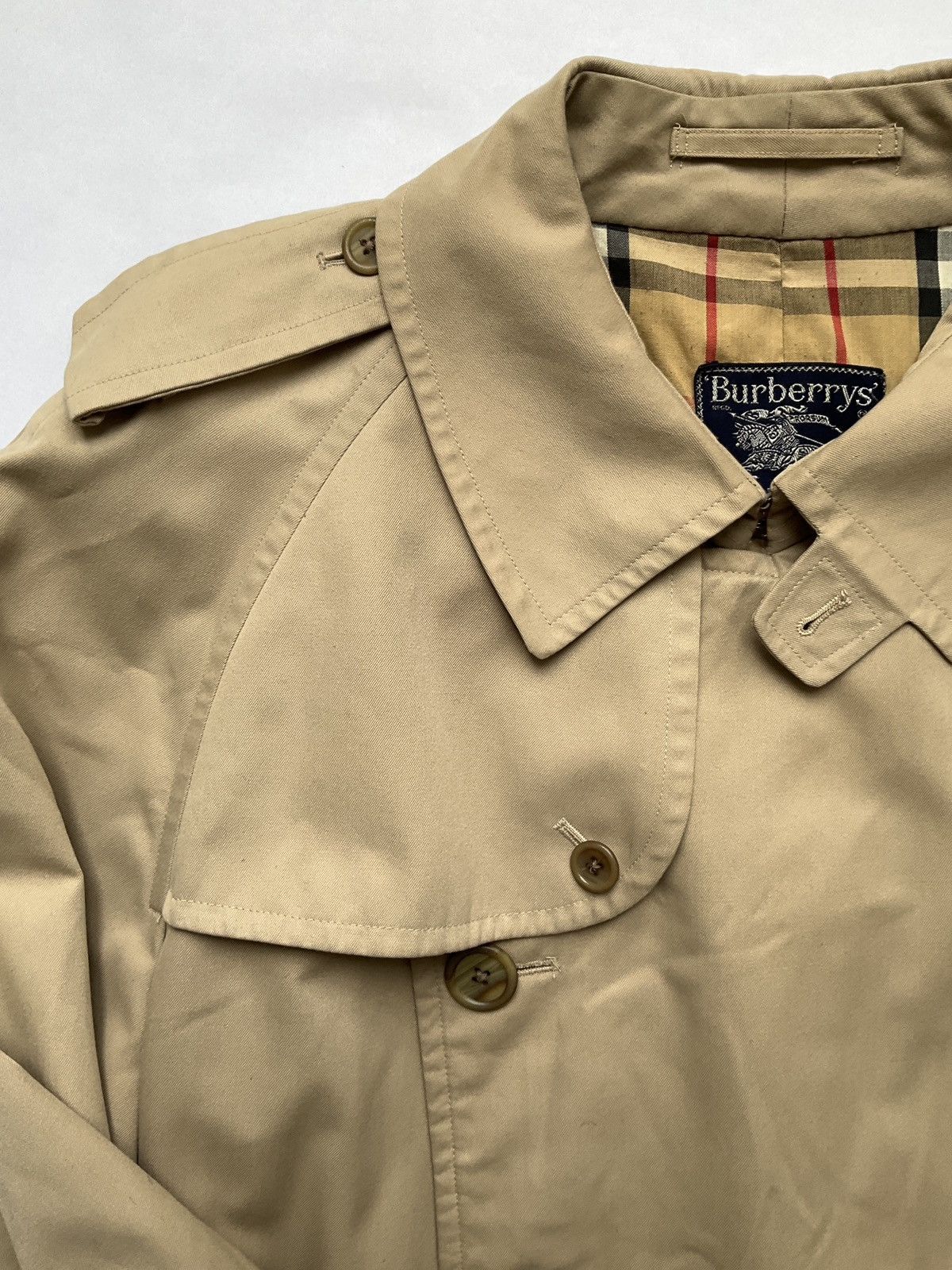 Burberry Trench-coat Burberry Vintage Size US L / EU 52-54 / 3 - 6 Thumbnail