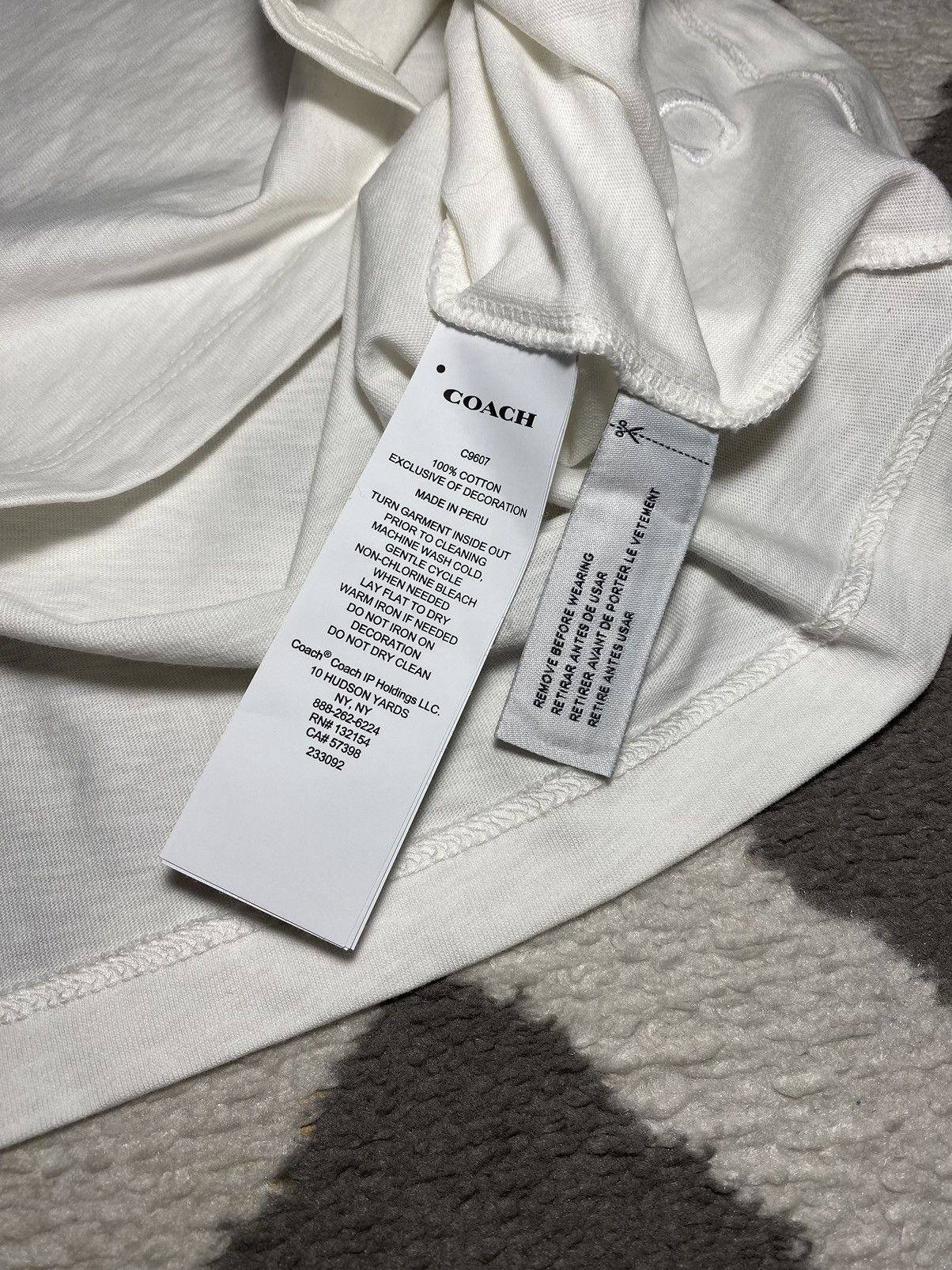 Coach × Designer Men’s Coach Rainbow Signature T-shirt tee Size US XL / EU 56 / 4 - 11 Thumbnail
