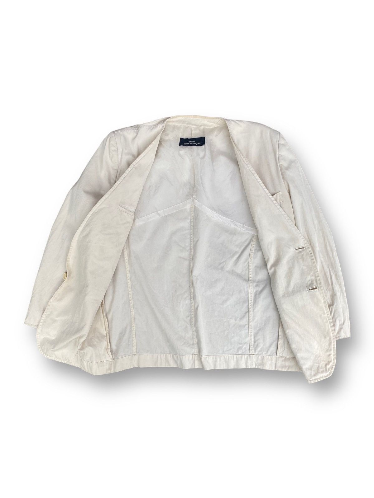 Comme des Garcons Vintage Comme Des Garçons White Blazer. #B6 Size US M / EU 48-50 / 2 - 3 Thumbnail