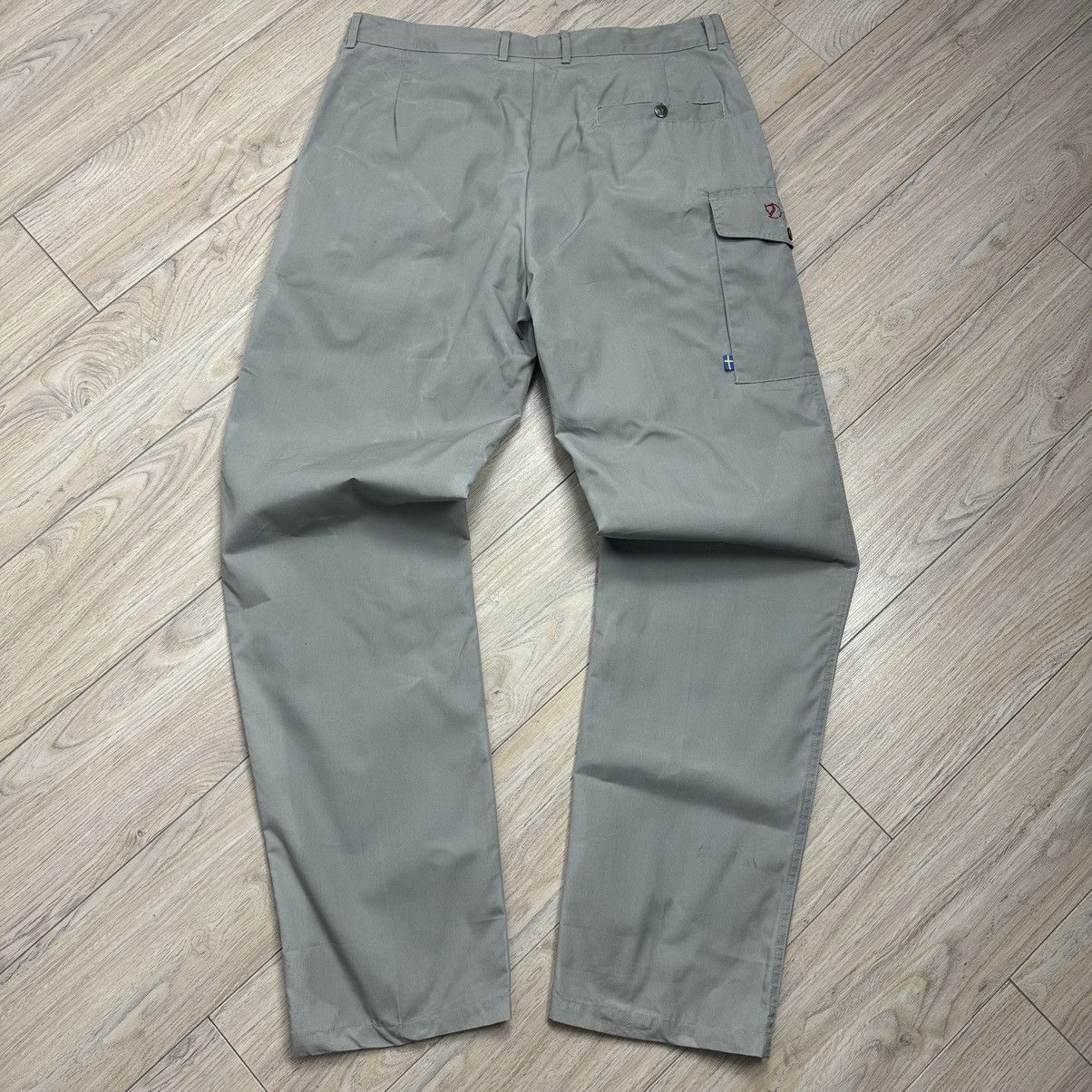 Fjallraven Vintage Fjallraven Y2K Nylon Polyester Grey Light Pants Size US 35 - 11 Thumbnail
