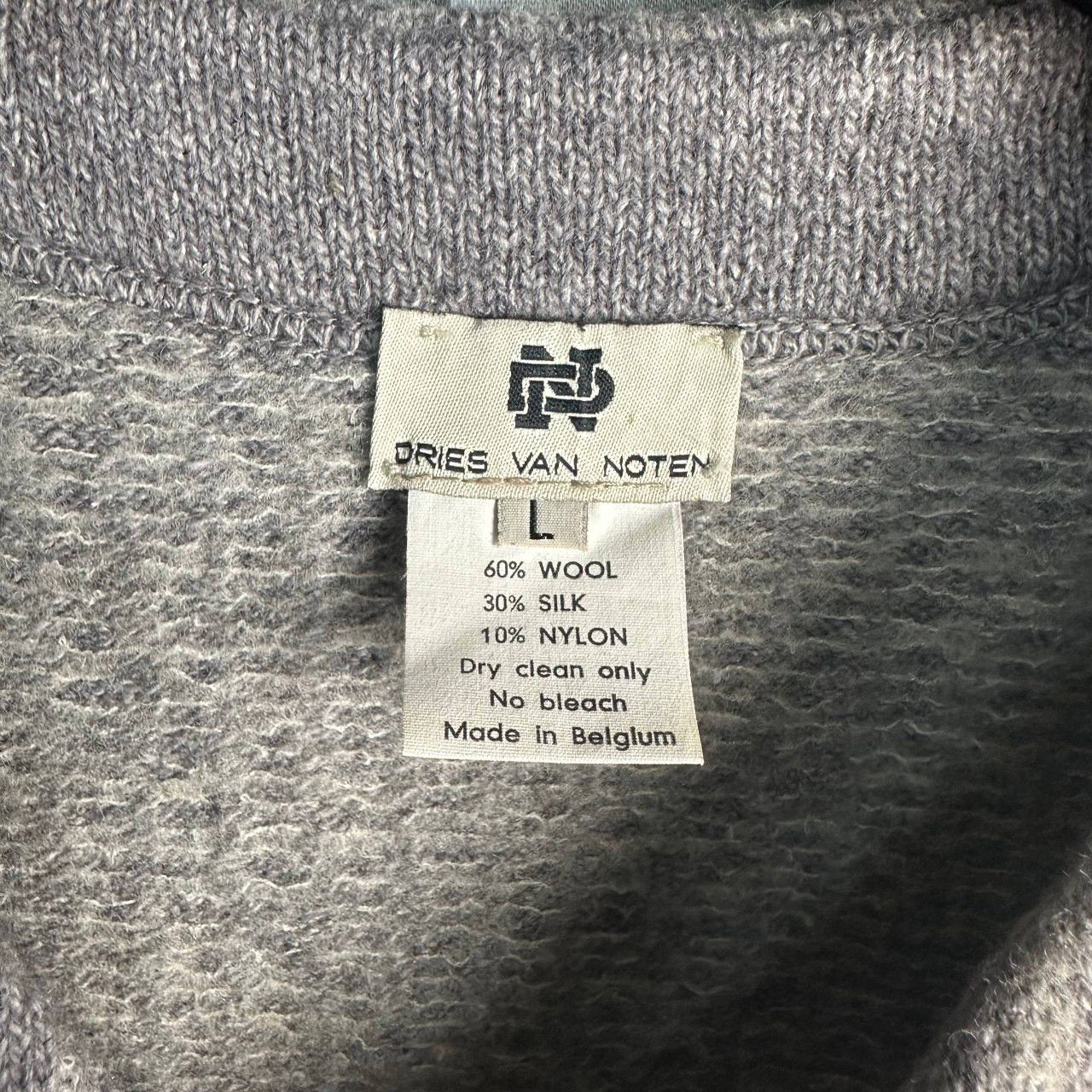 Dries Van Noten Archive Dries Van Noten Designer Luxury Wool Vest Size US M / EU 48-50 / 2 - 3 Thumbnail