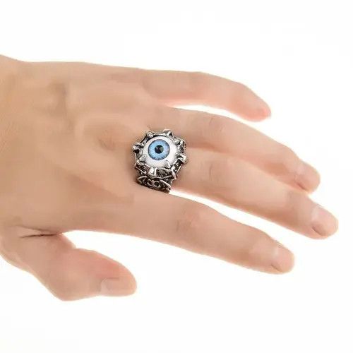 Japanese Brand Eyes Claw Biker Gothic Fashion Ring Size 8 9 10 11 Size ONE SIZE - 6 Thumbnail