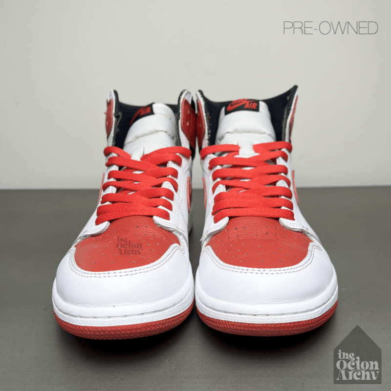 Jordan Brand Air Jordan 1 Retro High OG 'Heritage' 555088-161 Pre-Owned Size US 10.5 / EU 43-44 - 4 Thumbnail