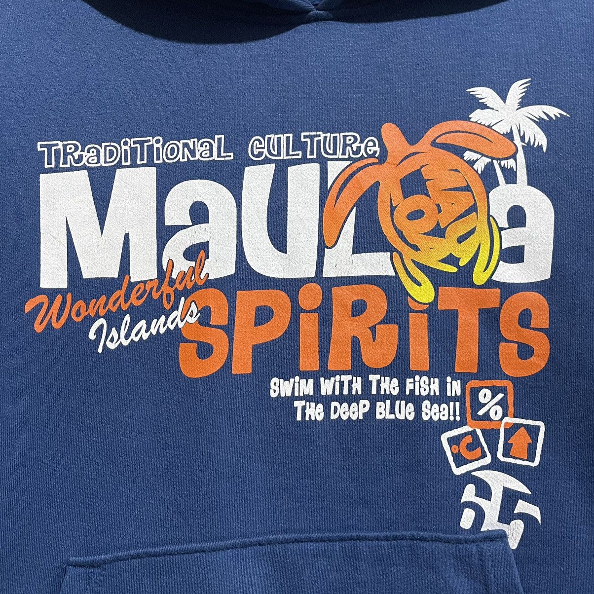 Vintage Vintage Mauloa Spirits Hawaiian Culture Hoodie Size US L / EU 52-54 / 3 - 4 Thumbnail