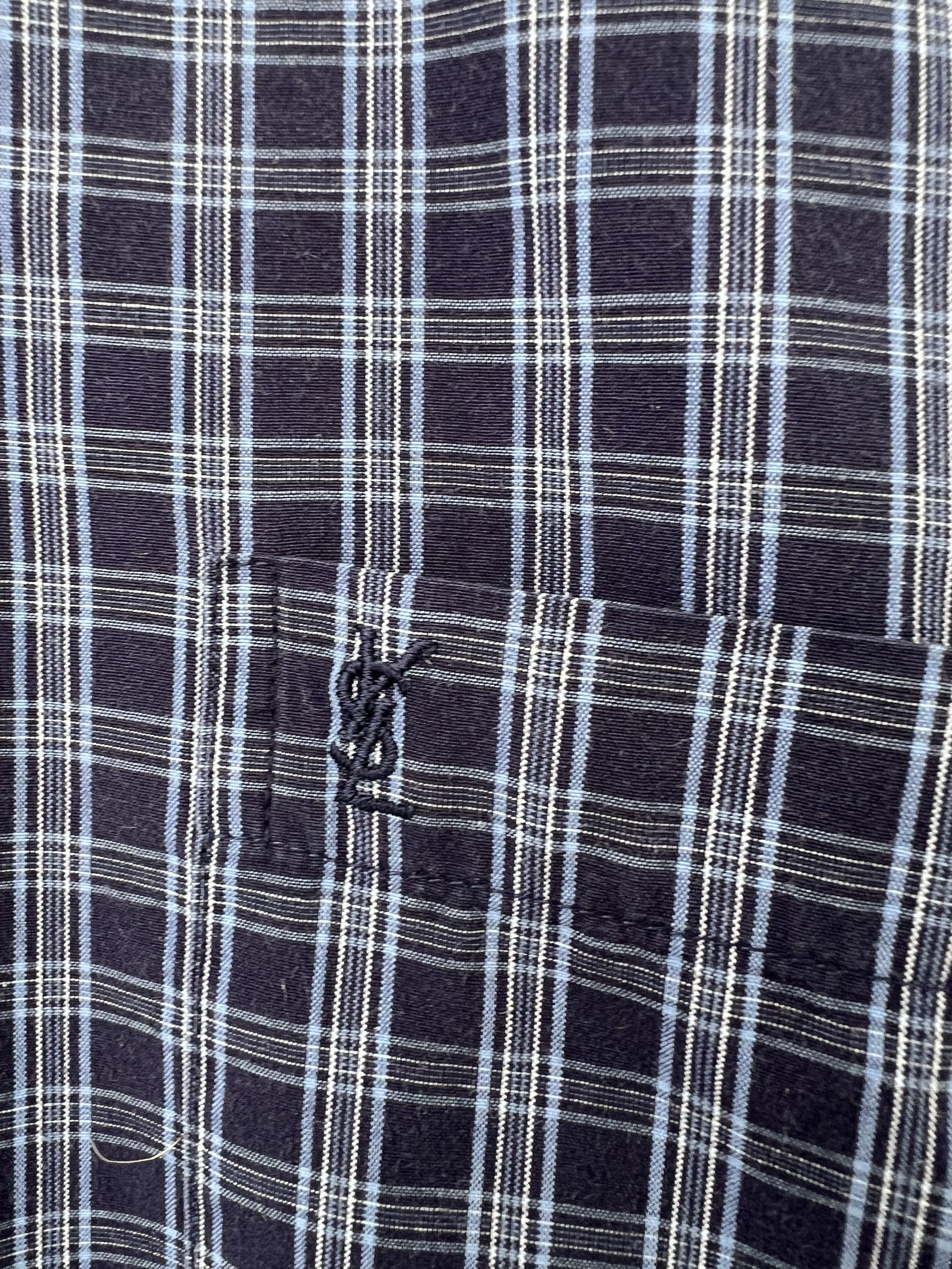 Saint Laurent Paris × Yves Saint Laurent Yves Saint Laurent Shirt 17.5 Size US XL / EU 56 / 4 - 2 Thumbnail