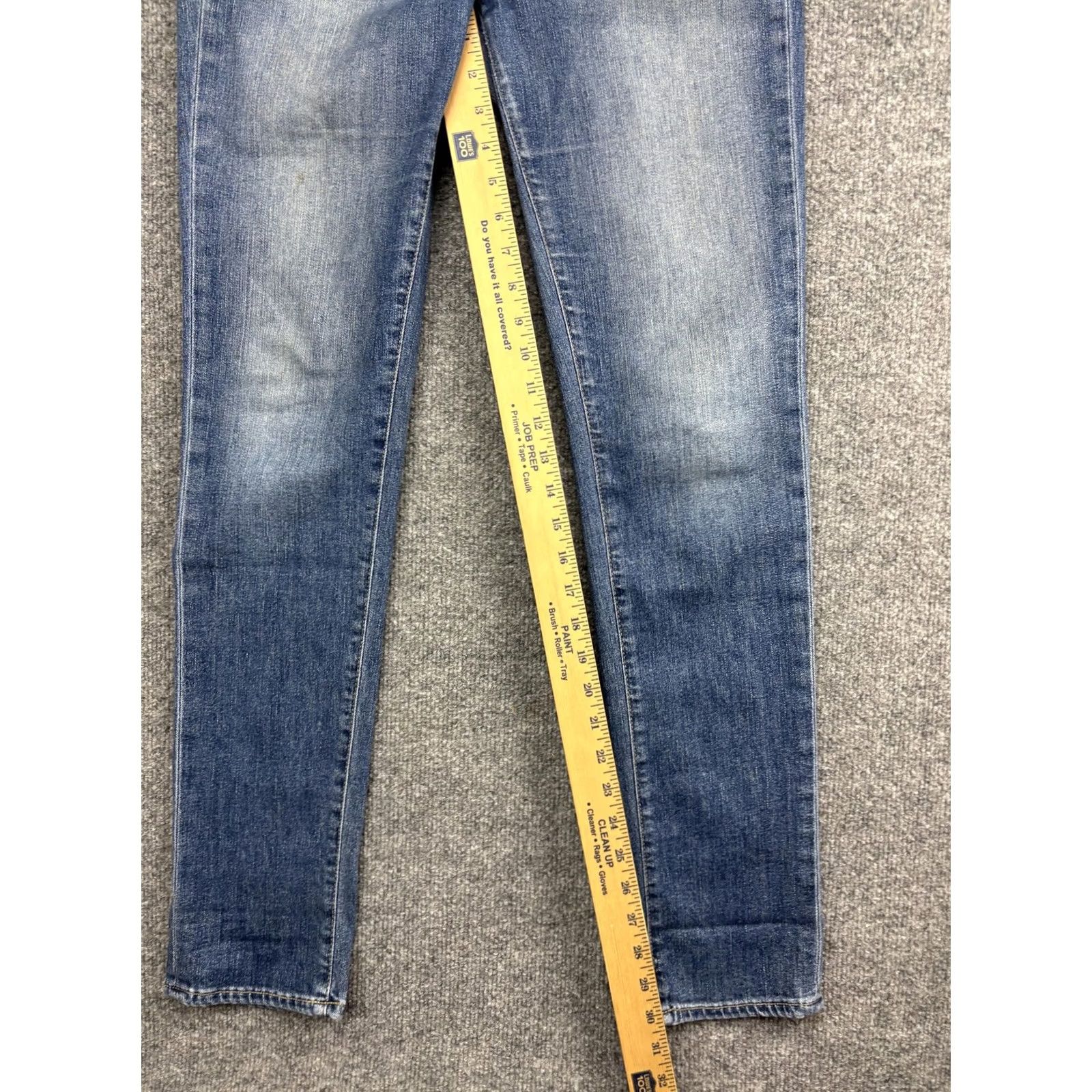 Paige PAIGE Jeans Womens 27 Blue Jimmy Jimmy Skinny Medium Wash Stretch Made in USA Size 27" / US 4 / IT 40 - 5 Thumbnail