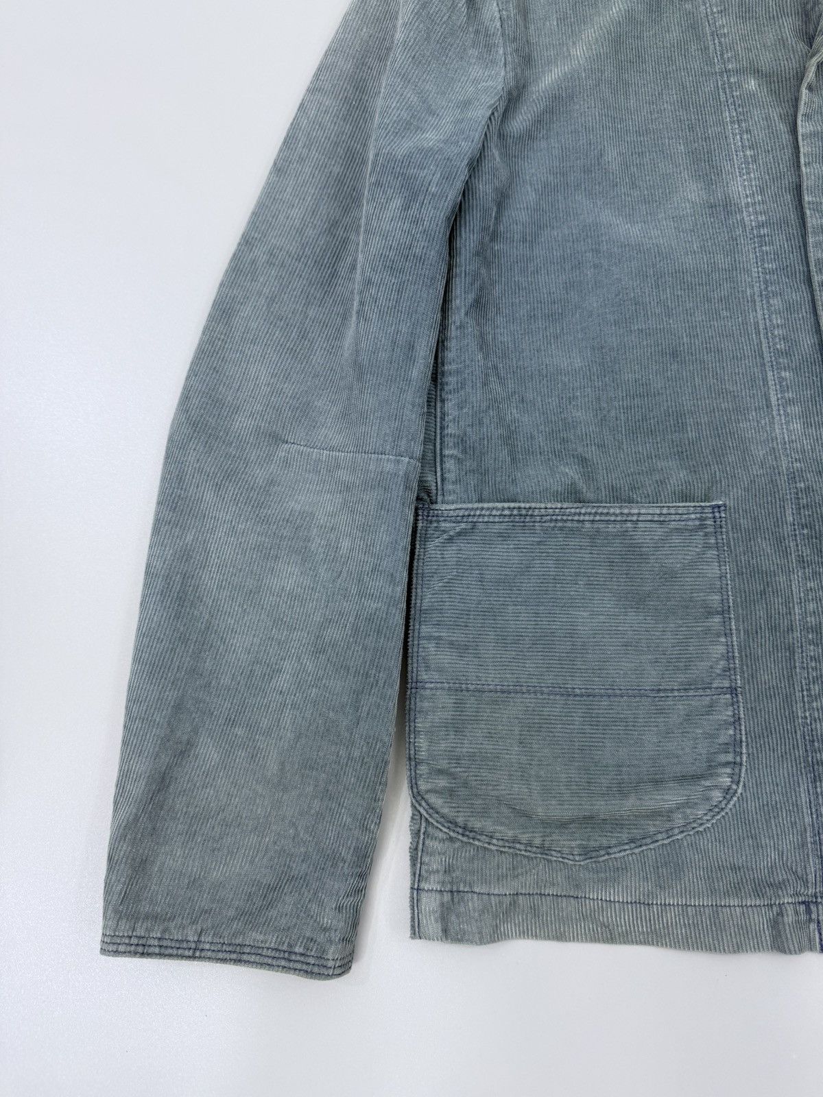 Nonnative 🔥Archive🔥 nonnative curve hands blue corduroy work jacket Size US M / EU 48-50 / 2 - 7 Thumbnail