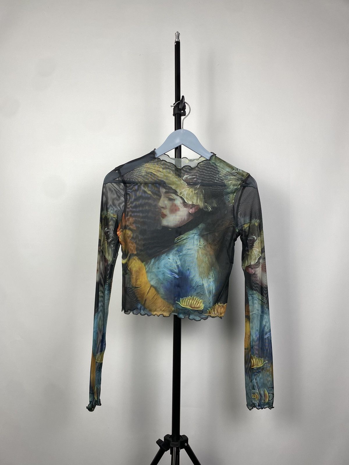 Designer × Japanese Brand Save The Queen Jean Paul Gaultier Style Mesh Top Blouses Size M / US 6-8 / IT 42-44 - 1 Thumbnail