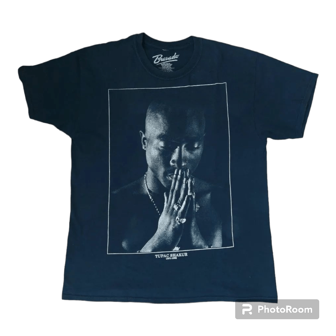Rap Tees 💥Tupac Shakur T Shirt Size US L / EU 52-54 / 3 - 1 Thumbnail