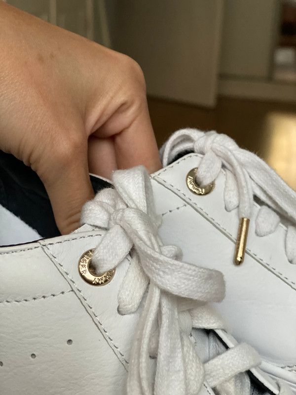 Tommy Hilfiger white sneakers tommy hilfiger VENUS leather Size US 4.5 / IT 34.5 - 7 Thumbnail