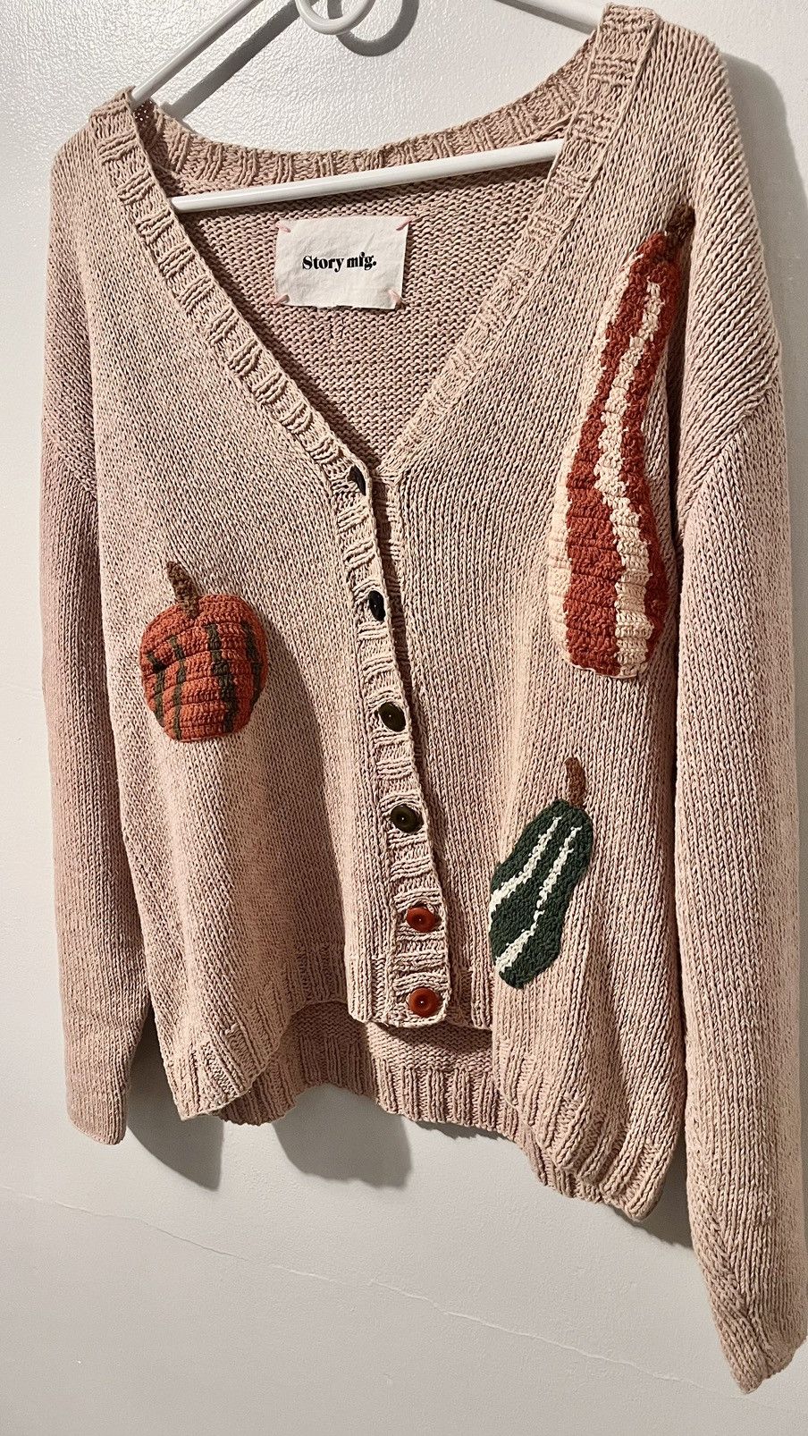 Story Mfg. Story Mfg FW22 Pumpkin King Twinsun Cardigan 
