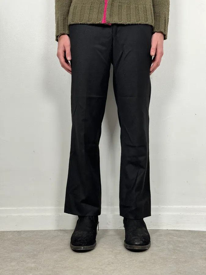 Gucci AW2001 Gucci Black Classy Tailored Pants Size US 30 / EU 46 - 2 Thumbnail