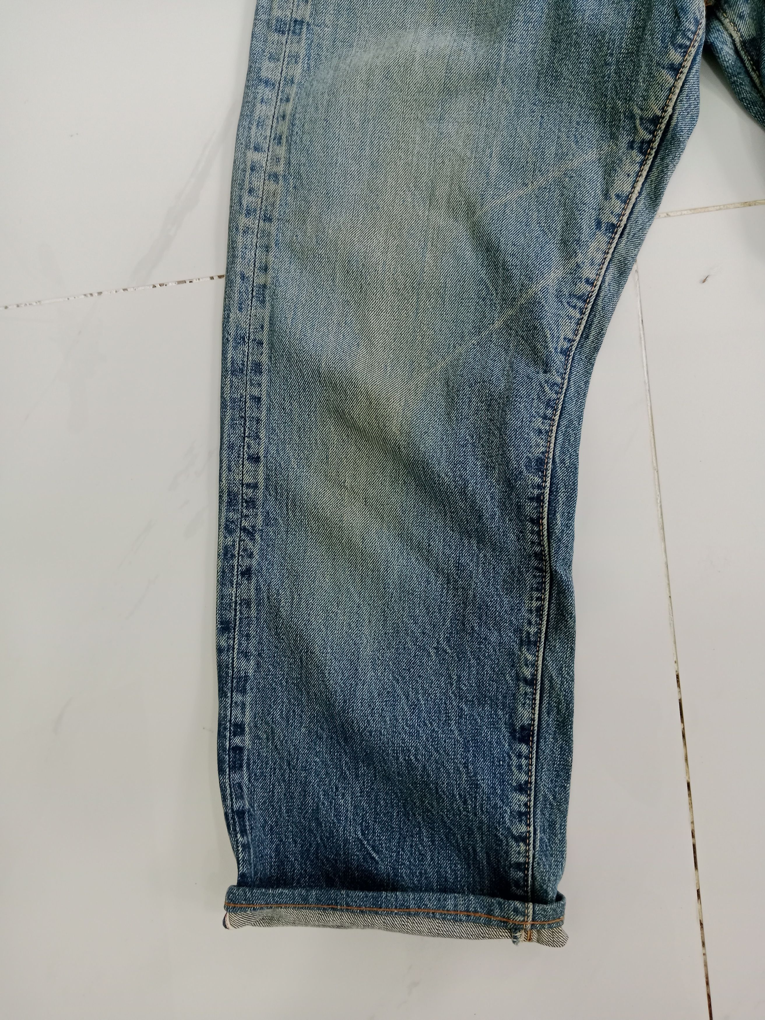 Denime Vintage Denime Selvedge Jeans Japanese Brand Size US 30 / EU 46 - 8 Thumbnail