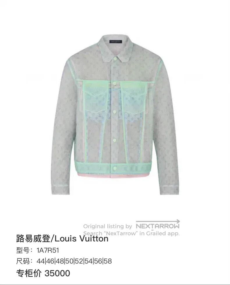 Louis Vuitton Louis Vuitton Mesh jacket Size US S / EU 44-46 / 1 - 6 Thumbnail