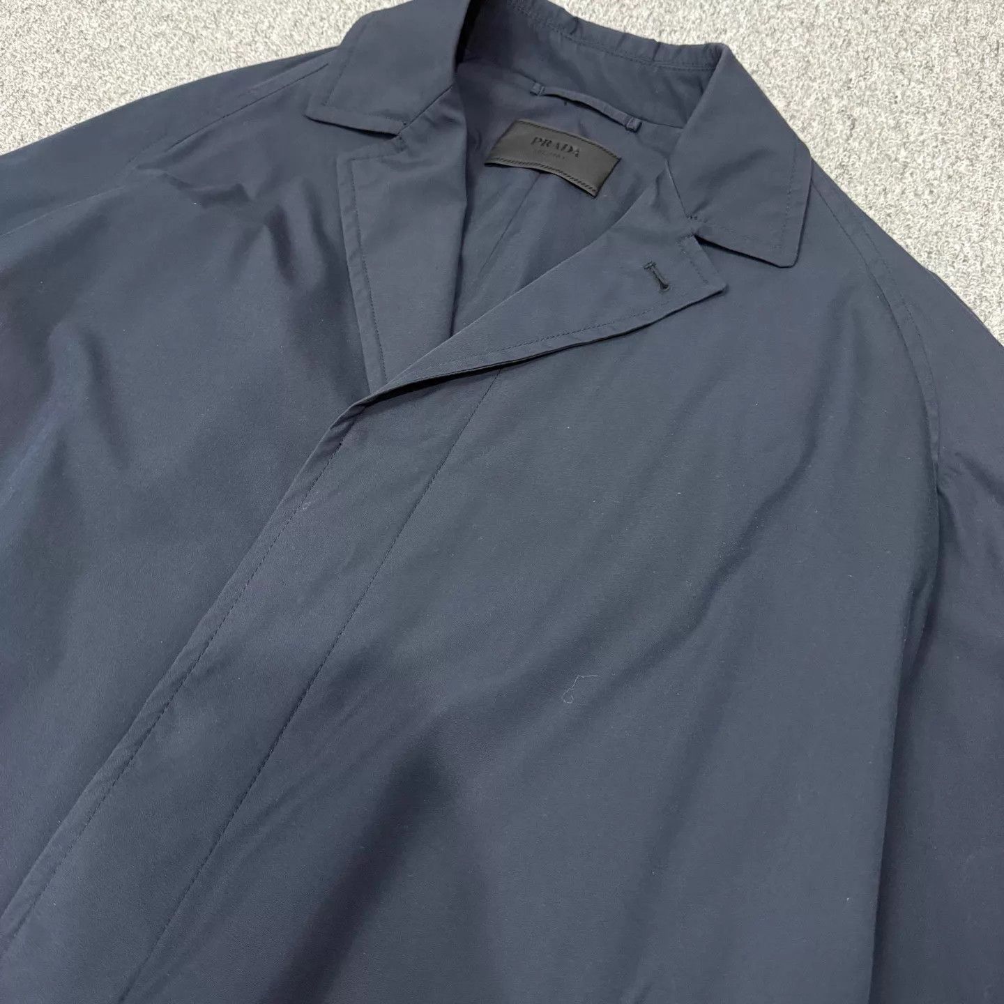 Prada Prada Navy Trench Coat 44 Unused Size US S / EU 44-46 / 1 - 3 Thumbnail