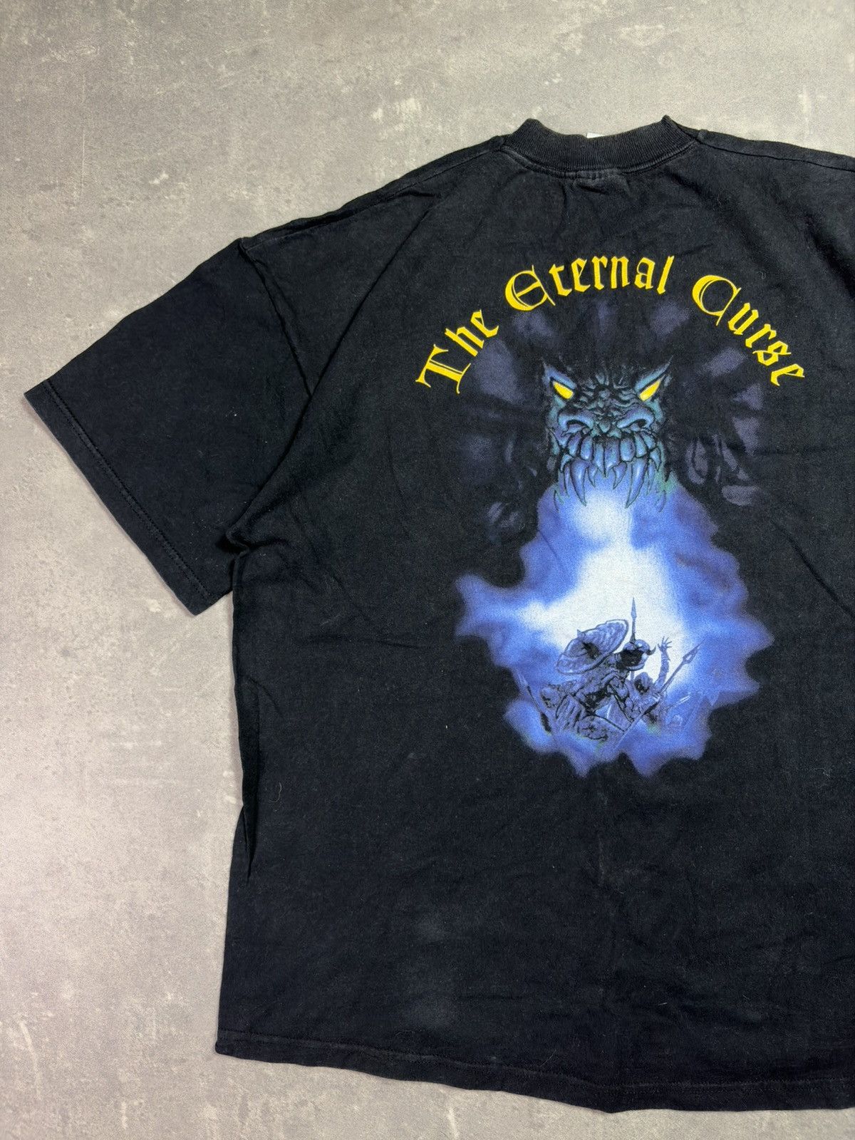 Band Tees 1998 Blind Guardian The Eternal Curse Faded Tee XL Size US XL / EU 56 / 4 - 11 Thumbnail
