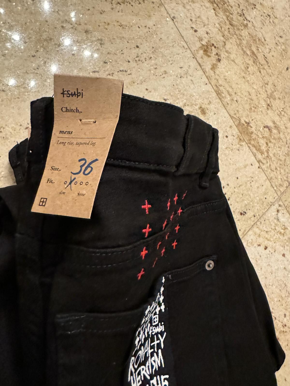 Ksubi o1rshd1 Chitch Denim in Black Size US 31 - 16 Thumbnail