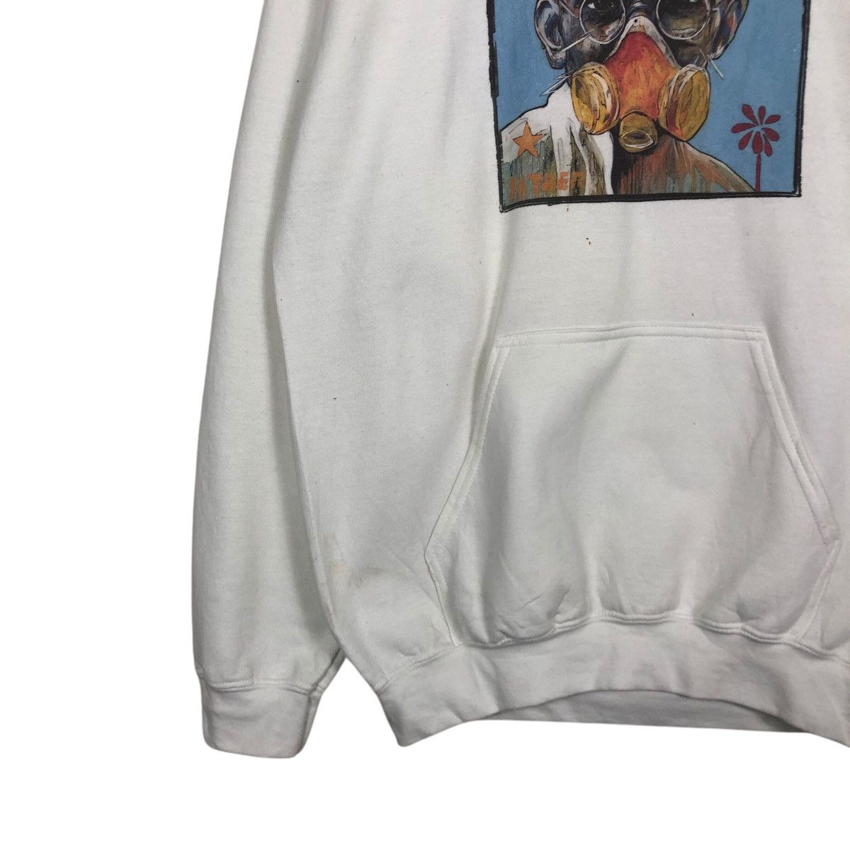 Japanese Brand × Vintage 📌Vintage Hoodie Pull Over Grandfather Sun Goku Big Logo Size US M / EU 48-50 / 2 - 5 Thumbnail
