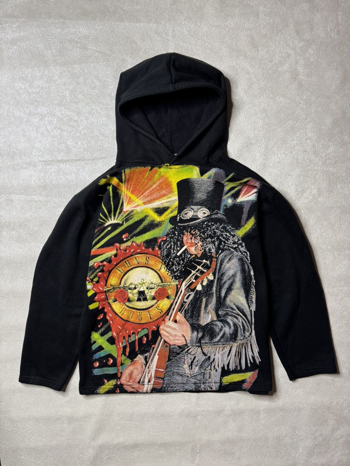Band Tees × Guns N' Roses × Vintage VINTAGE GUNS N’ ROSES HOODIE ROCK STYLE Size US M / EU 48-50 / 2 - 1 Thumbnail