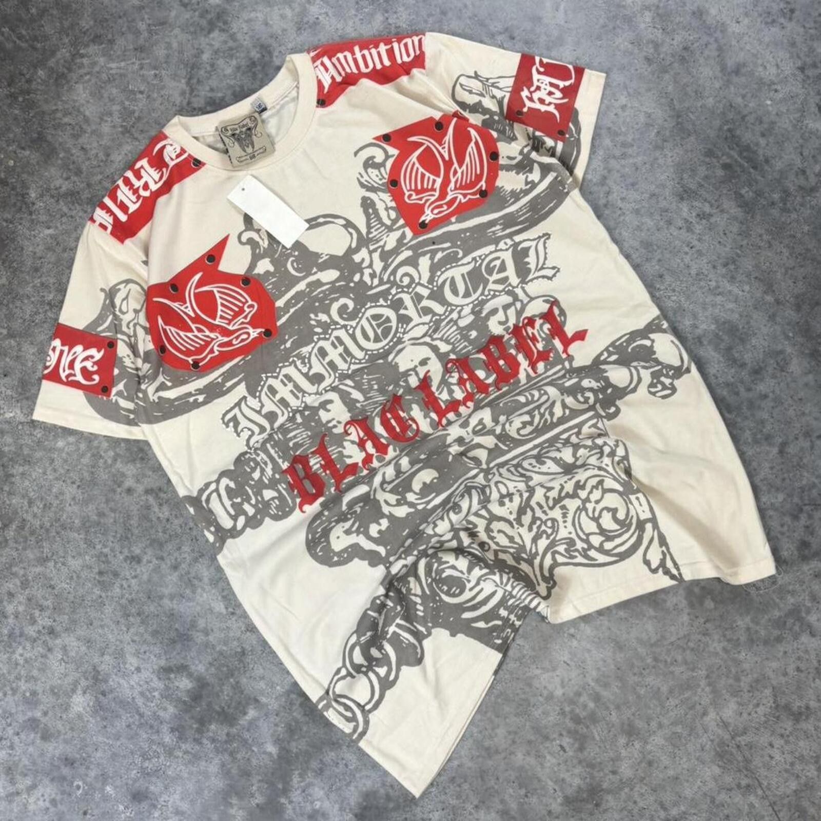 Southpole Blac Label Y2K Grunge Skater Graphic Shirt Size US XXL / EU 58 / 5 - 2 Thumbnail