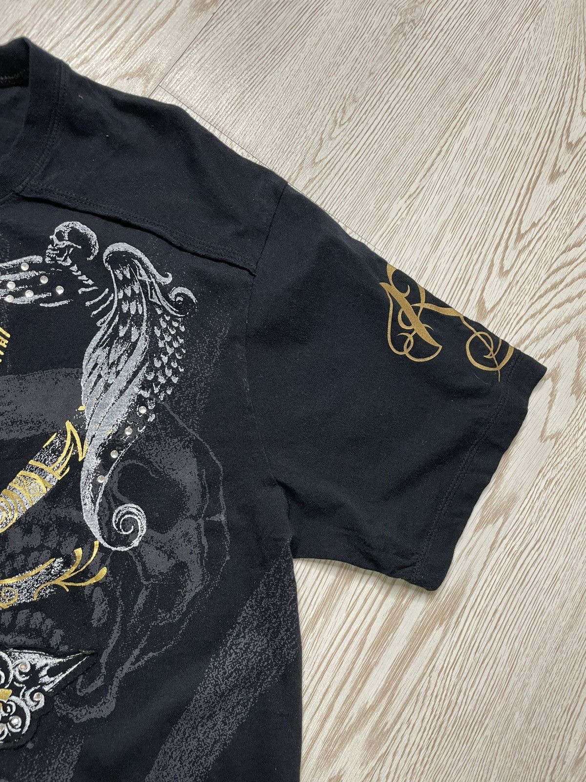 Japanese Brand Rebel Spirit Avant Garde tshirt size 3Xl Size US XXL / EU 58 / 5 - 6 Thumbnail