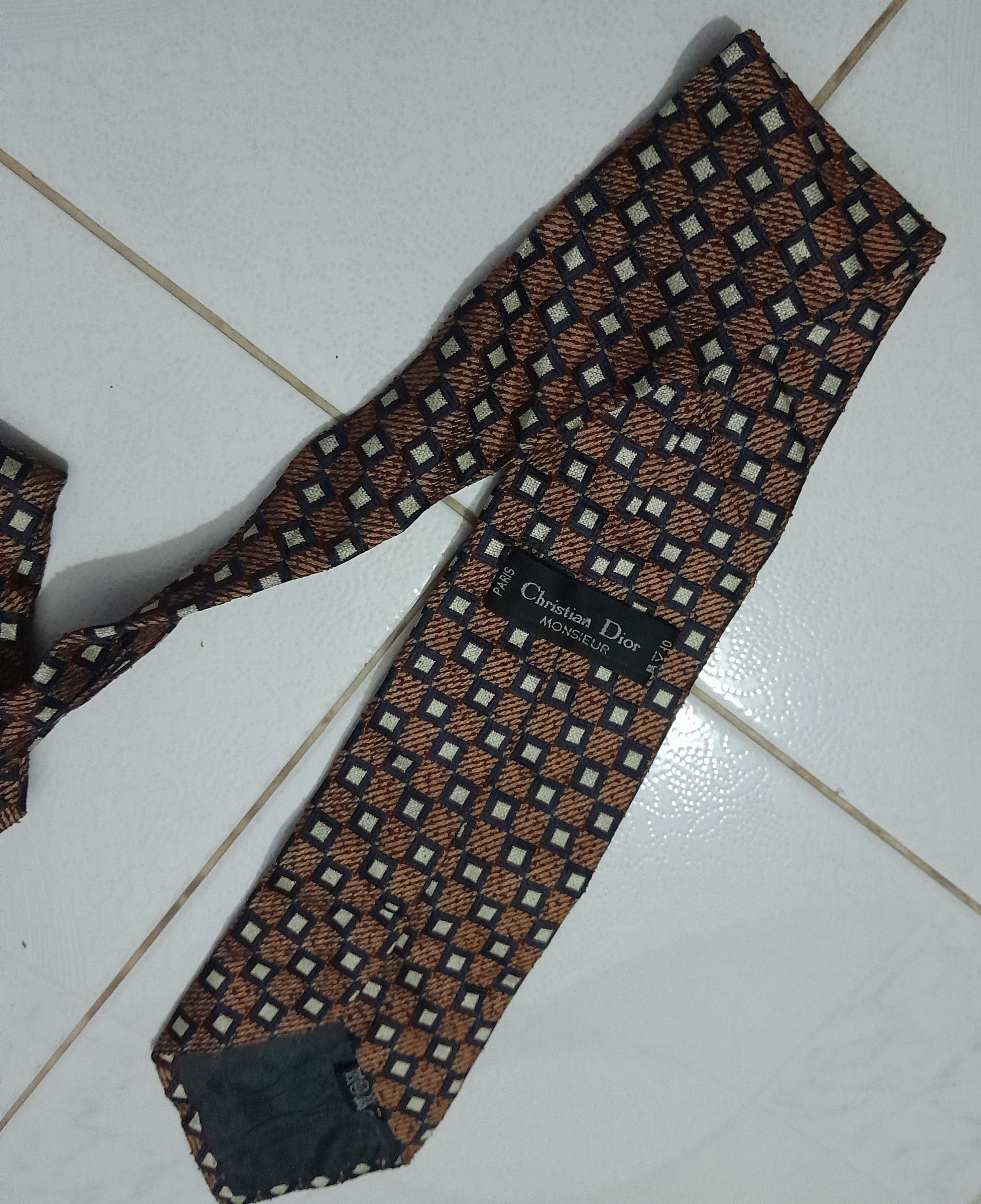 Christian Dior Monsieur Christian dior tie Size ONE SIZE - 4 Thumbnail