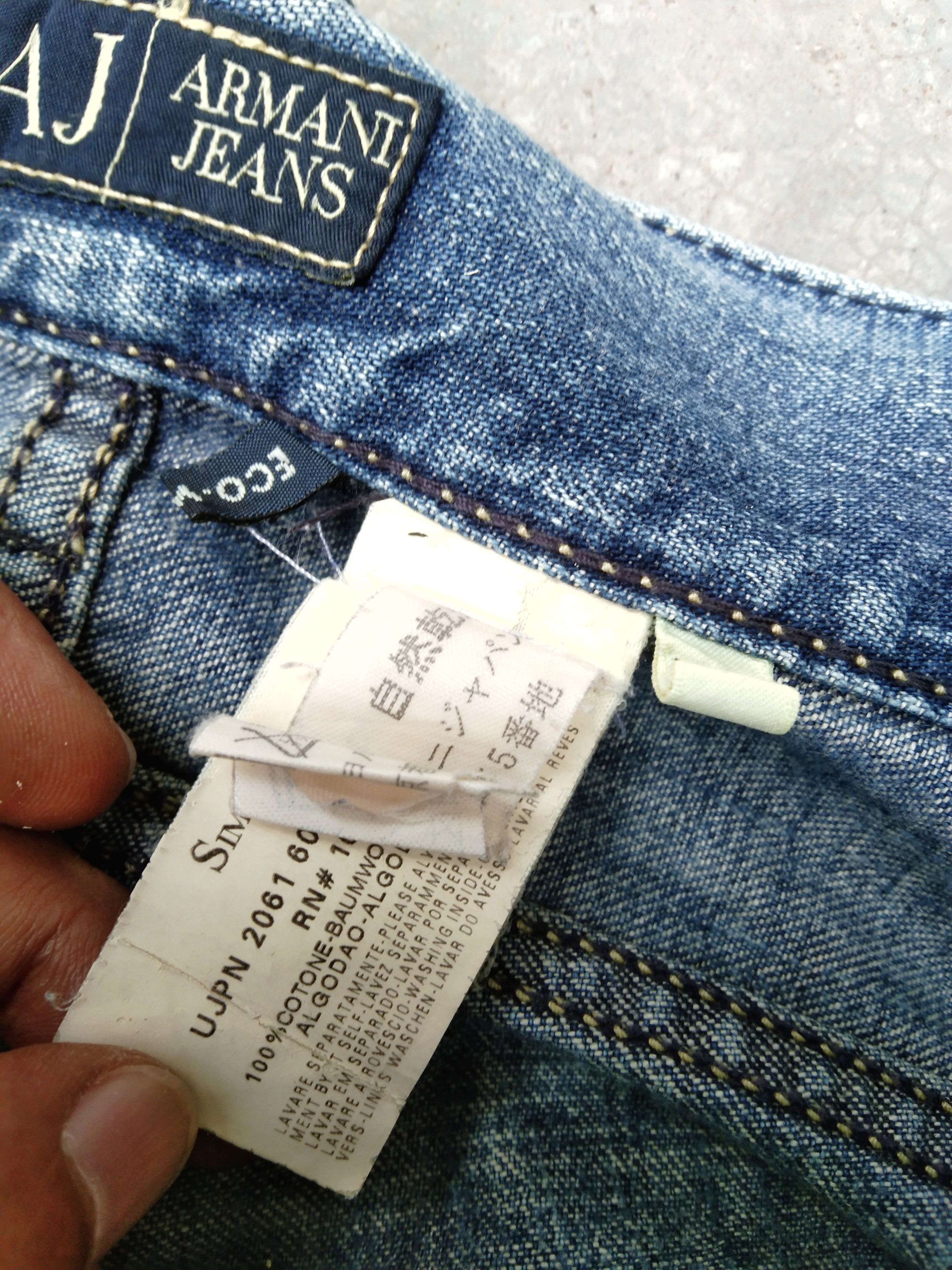 Giorgio Armani Vintage Giorgio Armani Boot Cut Jeans 28x33 Size US 28 / EU 44 - 9 Thumbnail