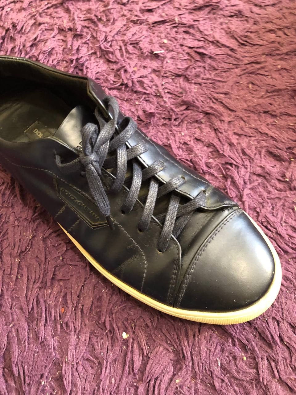 Dolce & Gabbana Dolce&Gabbana black low top sneakers Size US 8 / EU 41 - 9 Thumbnail