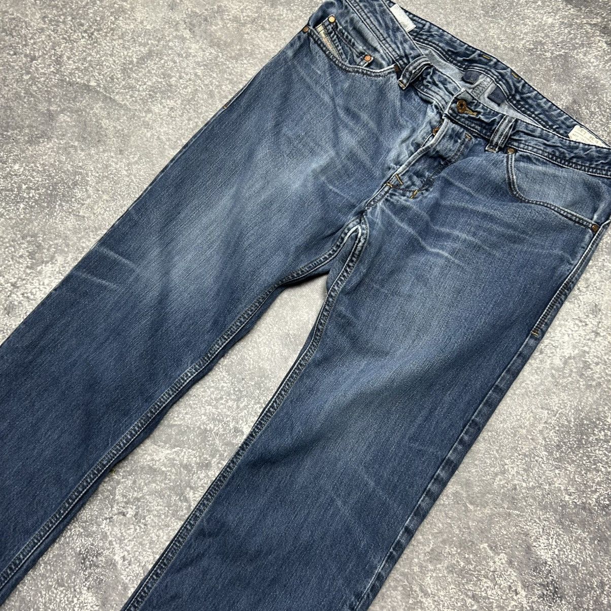 Diesel Vintage Diesel Indistry Basic Blue denim 2000’s jeans Size US 34 / EU 50 - 9 Thumbnail