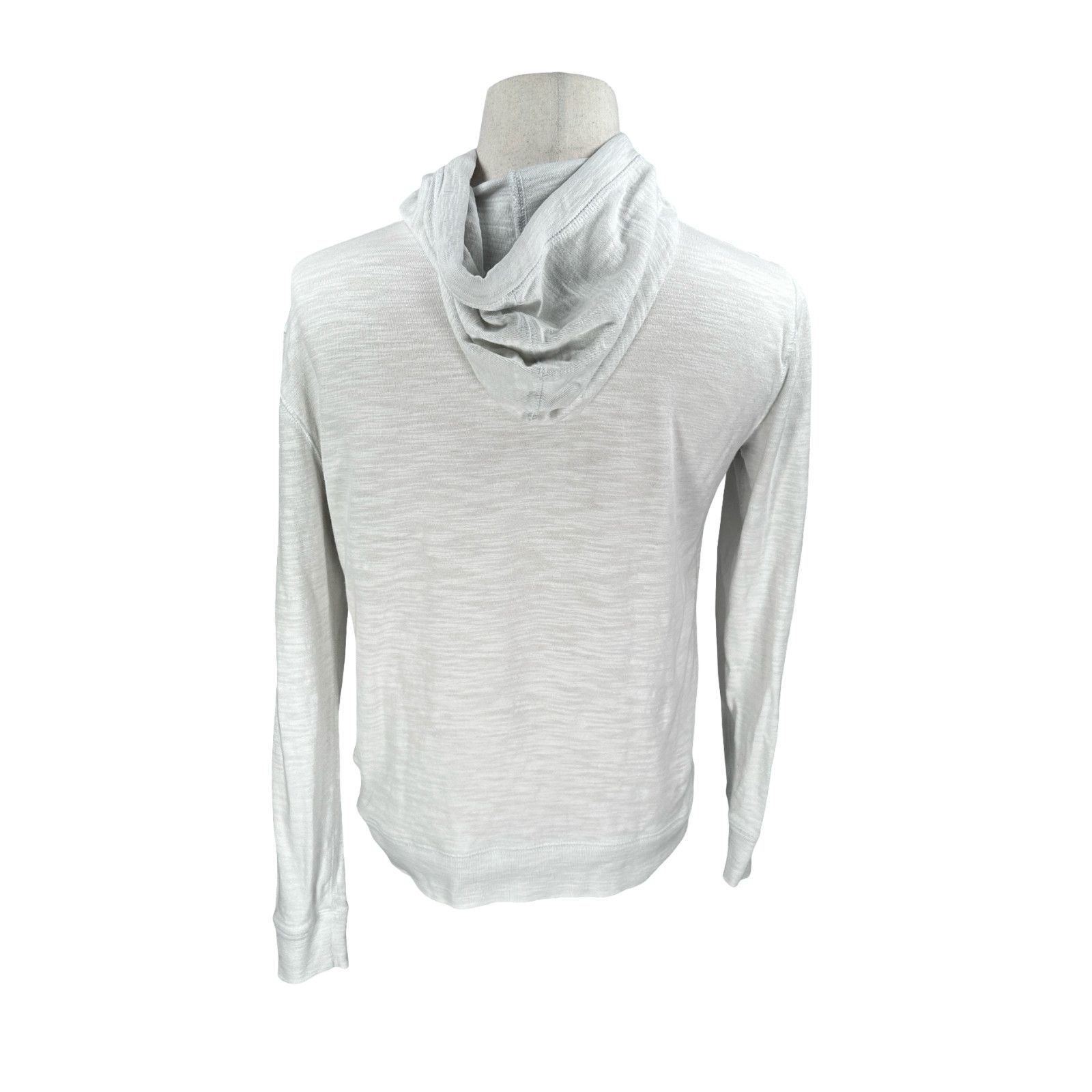 Faherty Faherty Hoodie Mens S Heathered White Cotton Long Sleeve Size US S / EU 44-46 / 1 - 5 Thumbnail