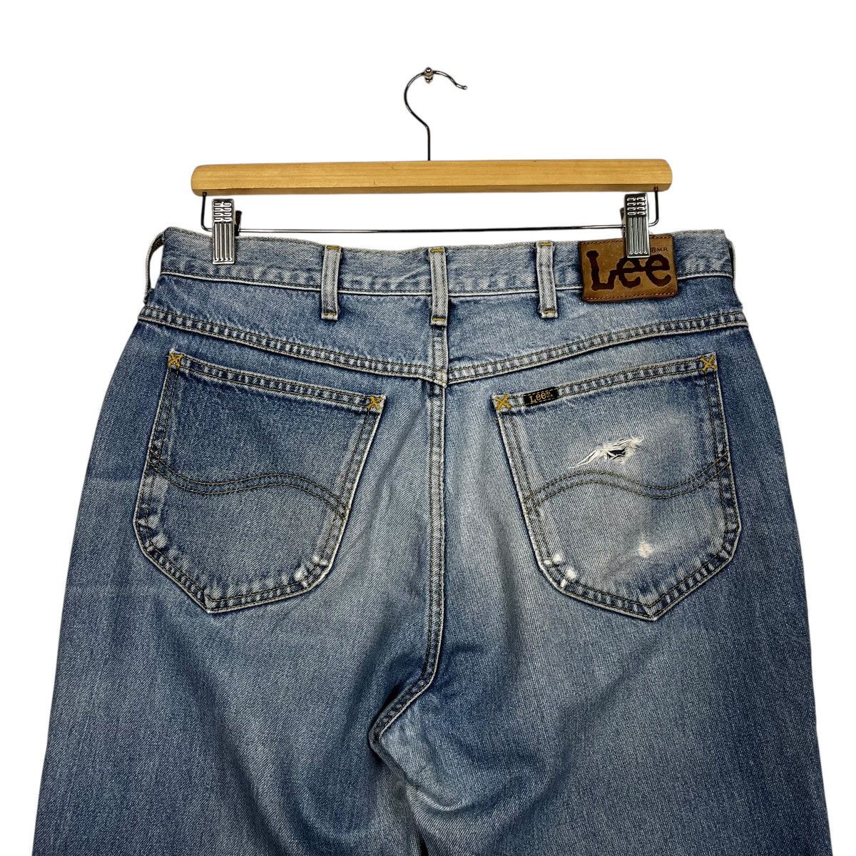 Lee Vintage Lee Distressed Denim Jeans Size US 34 / EU 50 - 8 Thumbnail