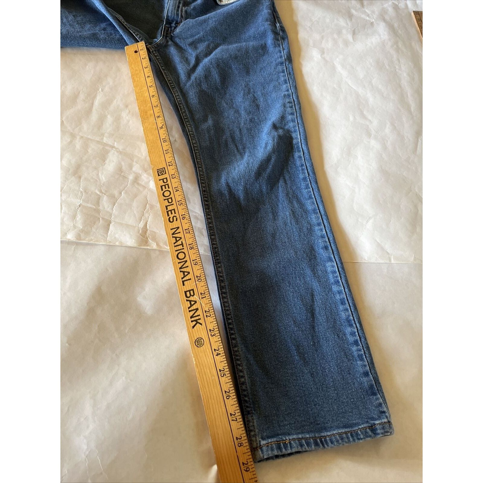 Levi's Levi's 511 Jeans Mens 34x30 Blue Slim Medium Wash Denim Y2k Size US 34 / EU 50 - 5 Thumbnail