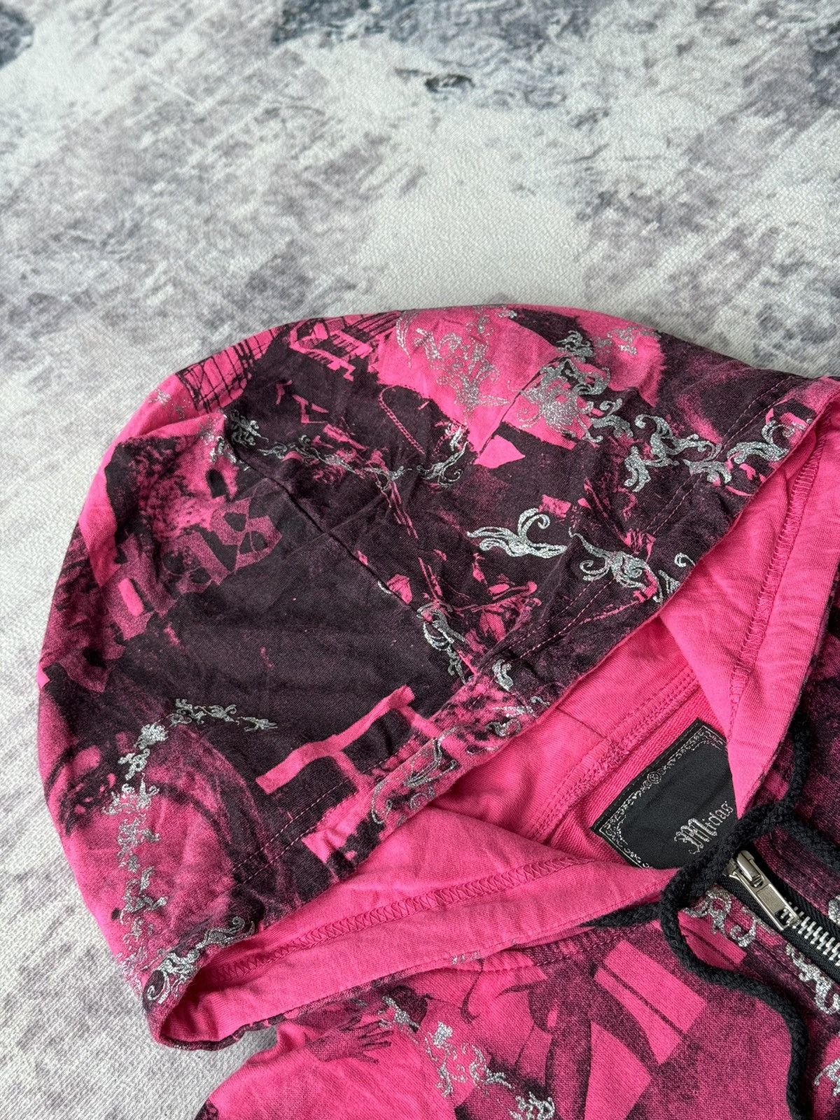 Japanese Brand Midas Sex Punk Riot Hoodie / Bjork Greenday Size US M / EU 48-50 / 2 - 4 Thumbnail