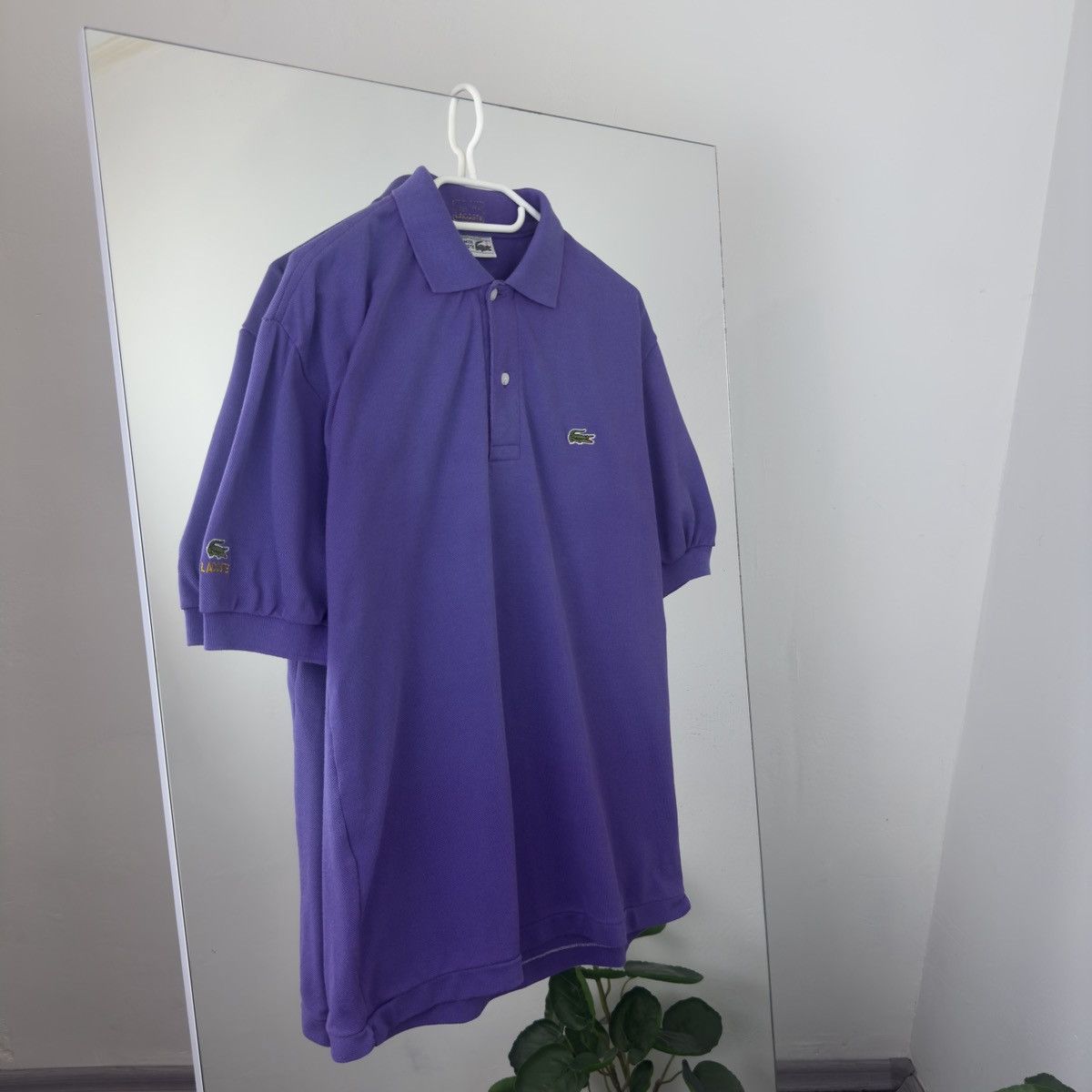 Lacoste Lacoste Chemise Polo Vintage Purple Mini Crocodile Size US XL / EU 56 / 4 - 1 Thumbnail