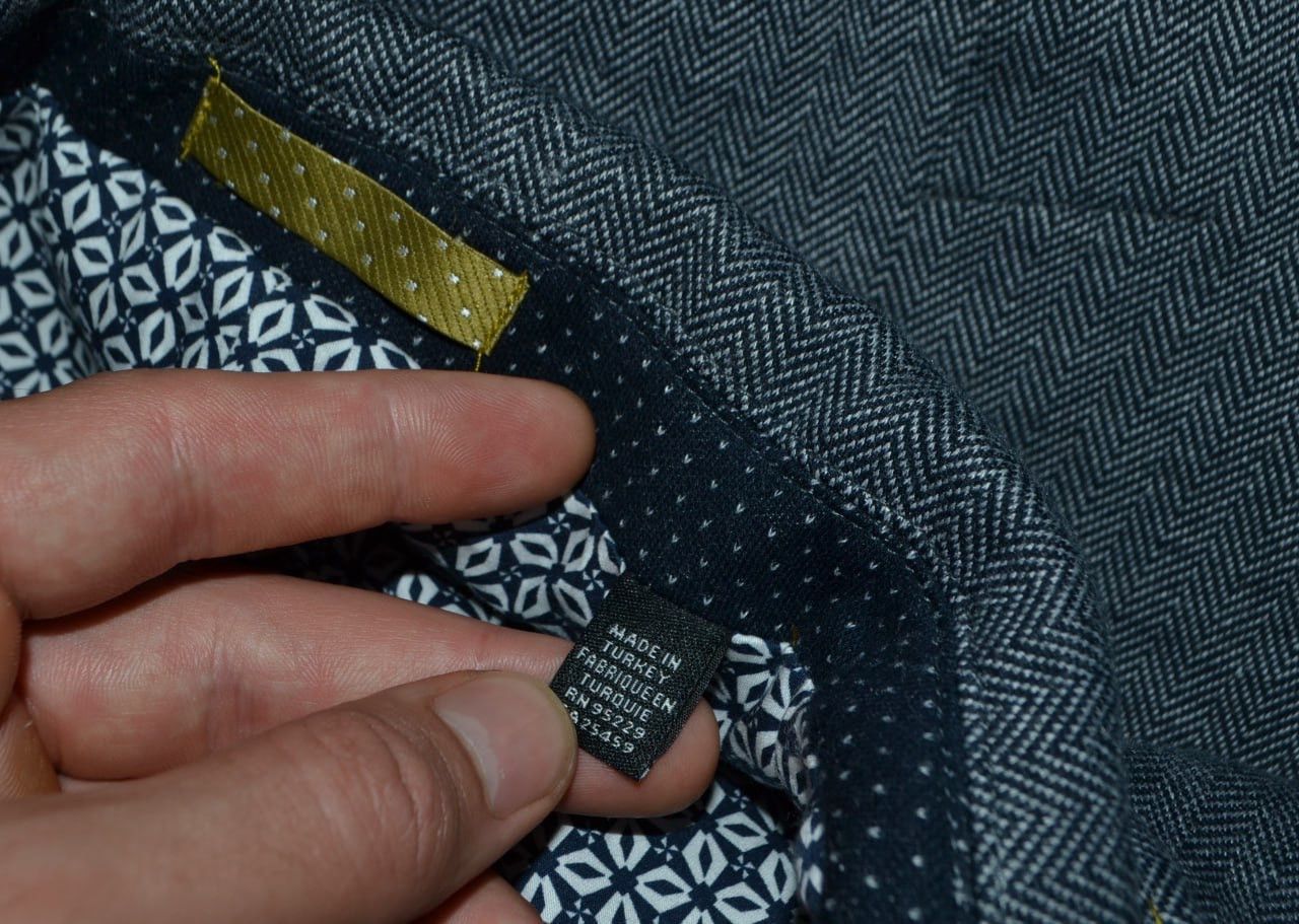 Ted Baker Ted Baker Blazer Gray Two buttons Size 6 /M Size 48R - 14 Thumbnail