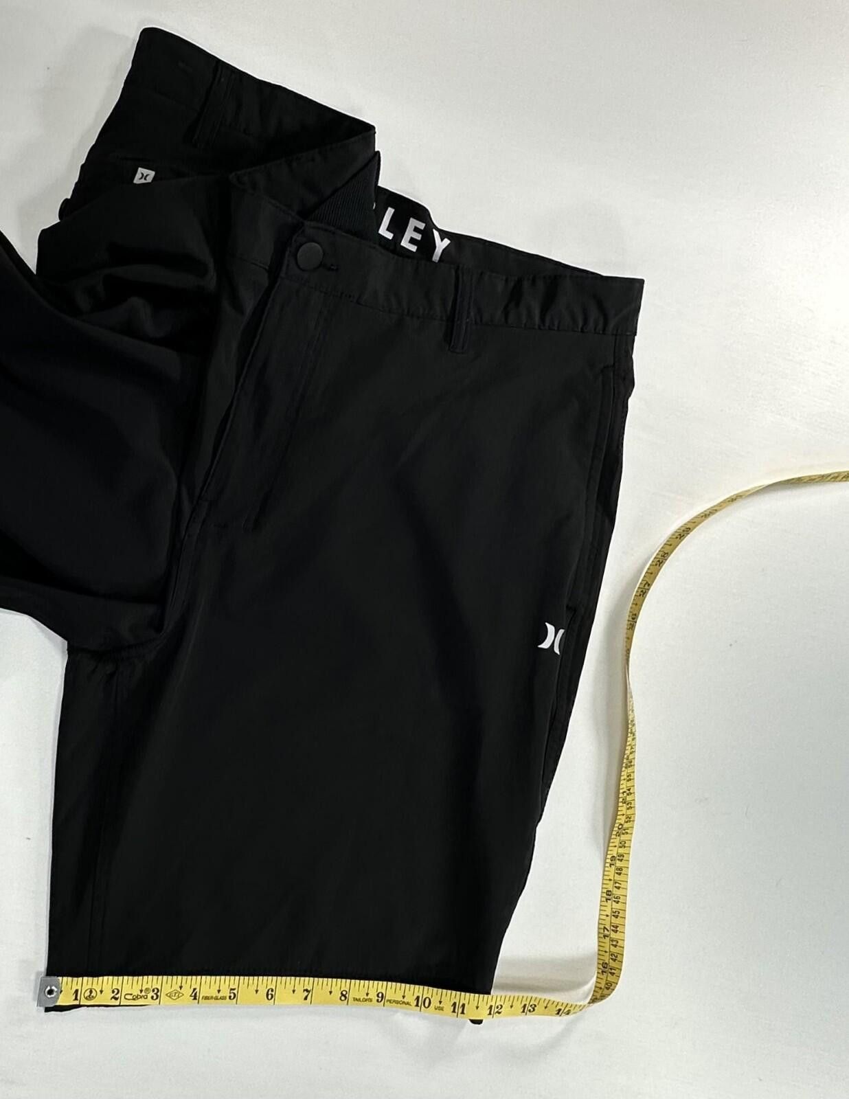 Hurley Hurley Flat Front Chino Shorts Black Mens 38 Size US 38 / EU 54 - 6 Thumbnail