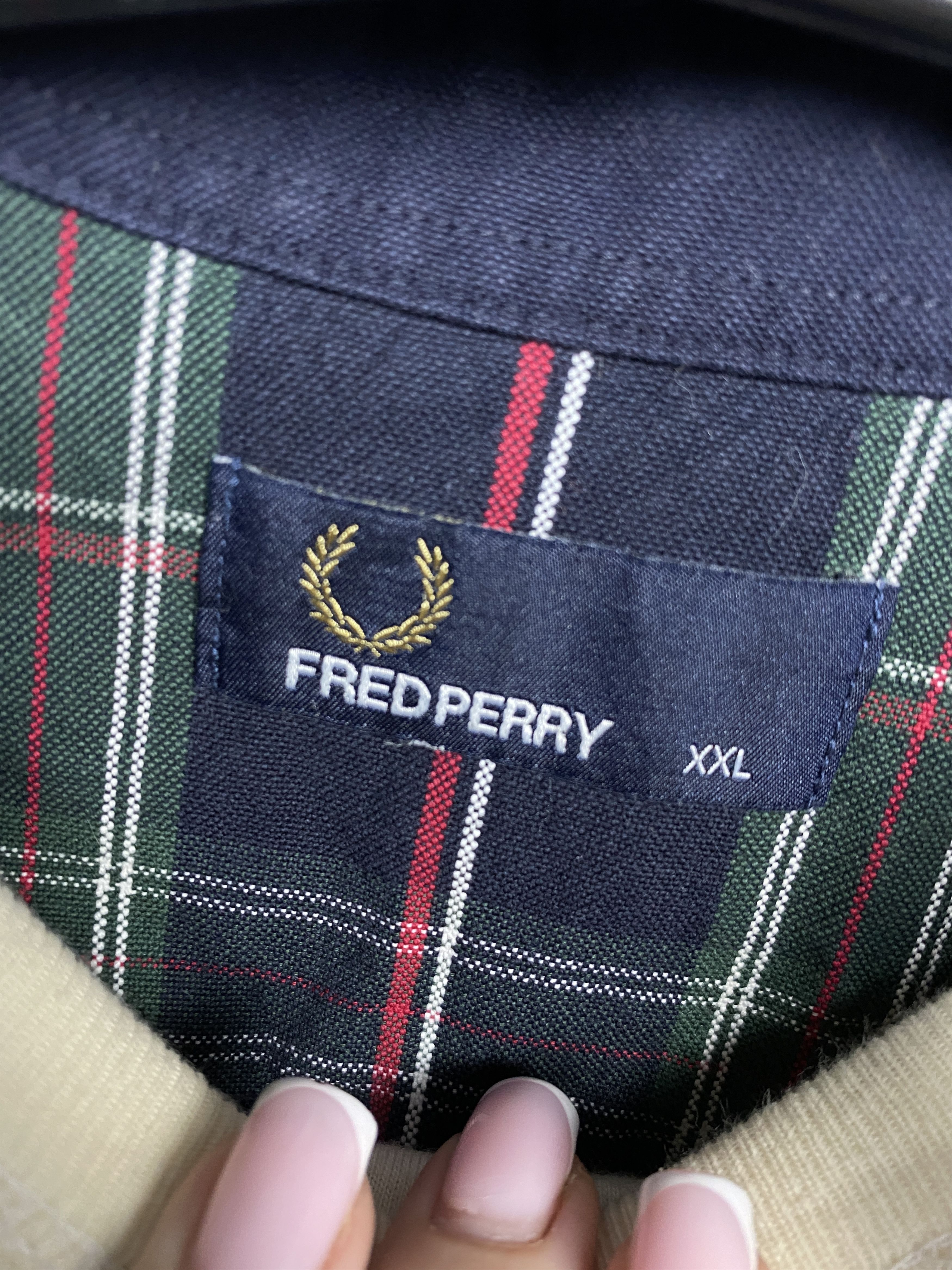 Fred Perry Fred Perry Vintage Mens Long Sleeve Shirt Size US XXL / EU 58 / 5 - 4 Thumbnail