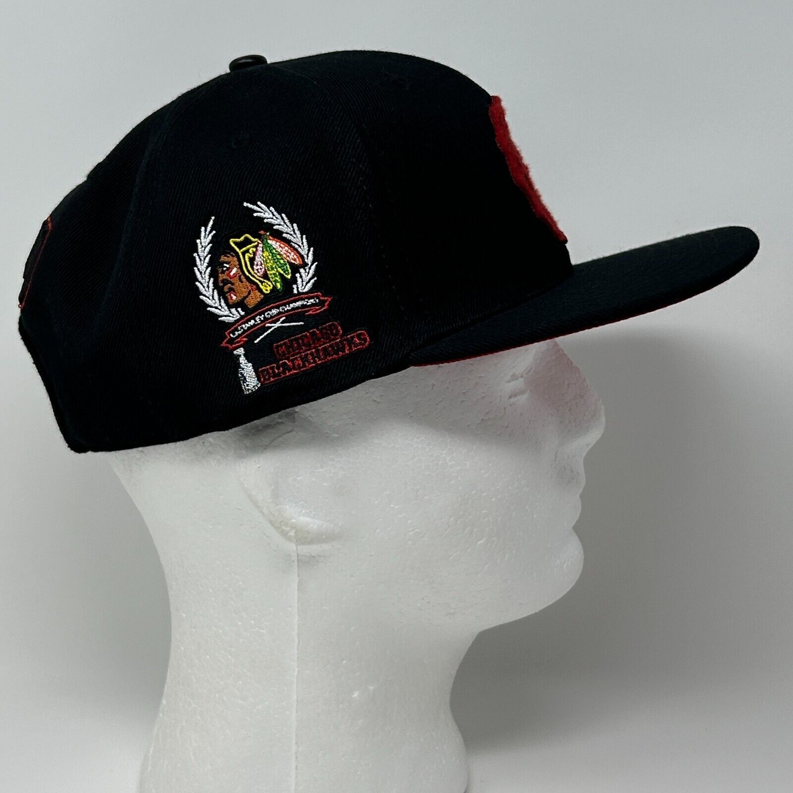 Pro Standard Chicago Blackhawks Hat Baseball Cap Stanley Cup Black Size ONE SIZE - 6 Thumbnail