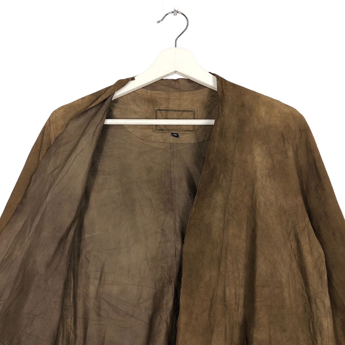 Japanese Brand 🔥Vtg Long Jacket Genuine Leather Caroll Cowboy Design Size US M / EU 48-50 / 2 - 10 Thumbnail
