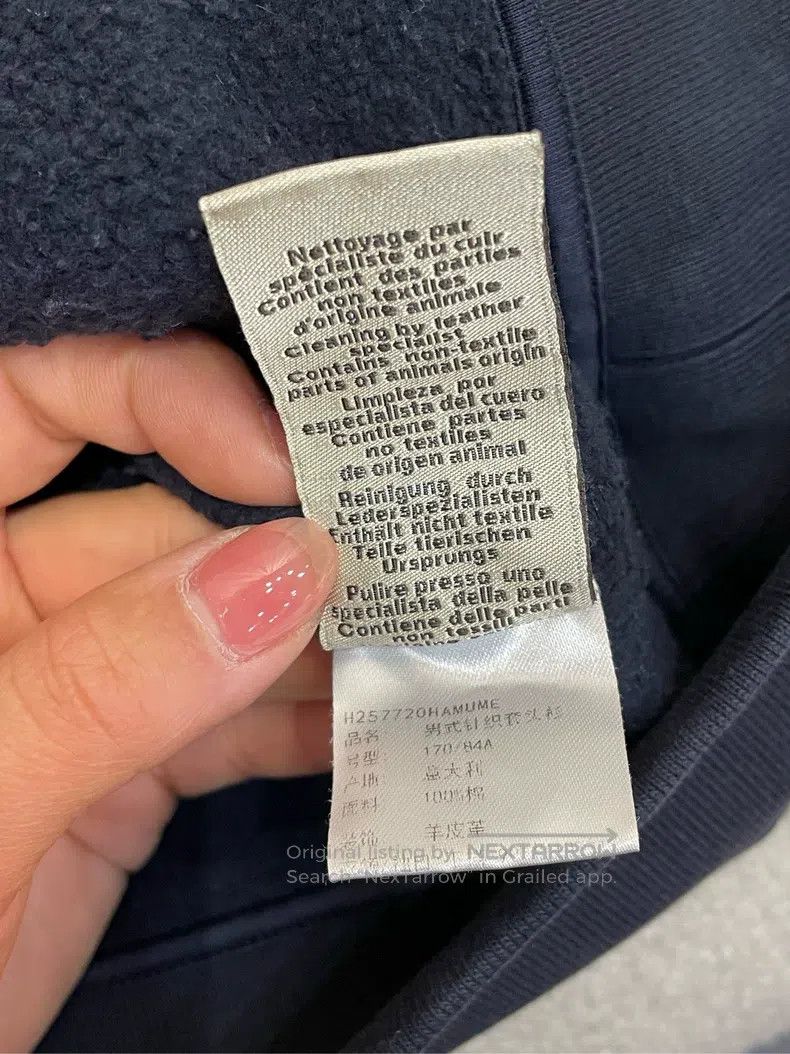 Hermes Hermes Sweatshirt, Navy Blue Size US M / EU 48-50 / 2 - 7 Thumbnail