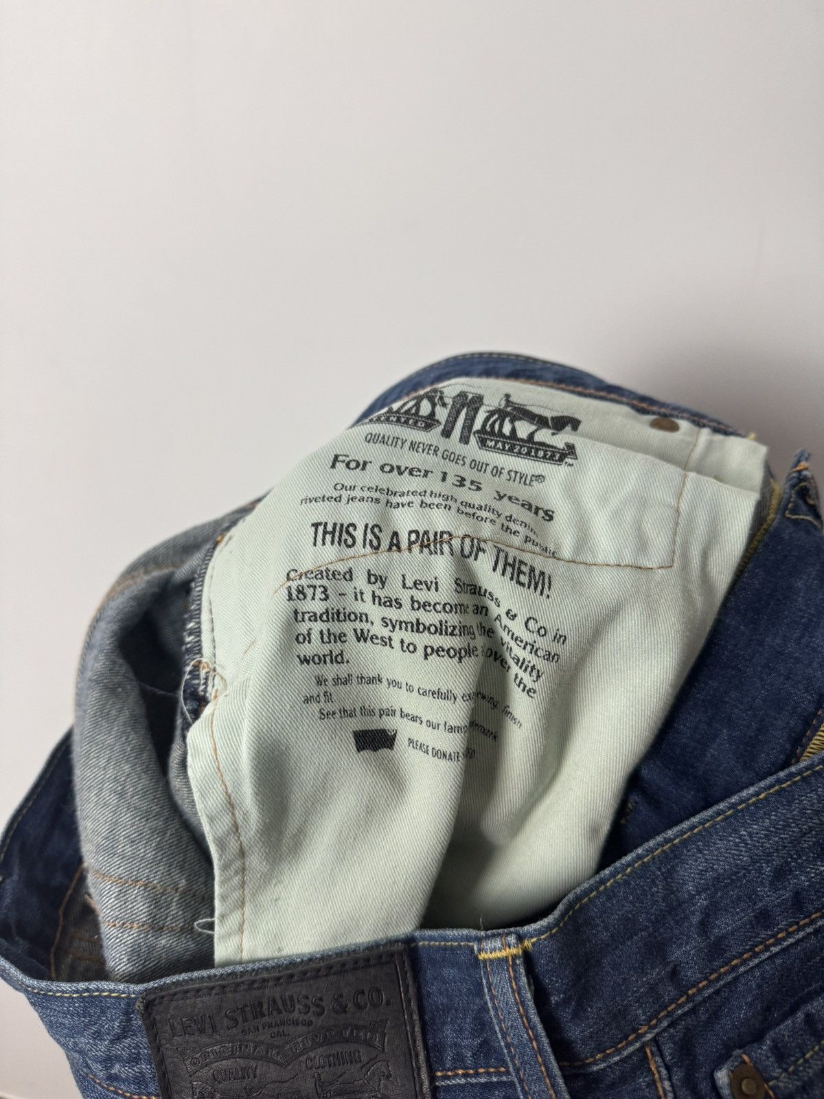 Levi's Levi’s 508 Vintage Mid-Wash Straight Jeans Classic Size US 34 / EU 50 - 15 Thumbnail