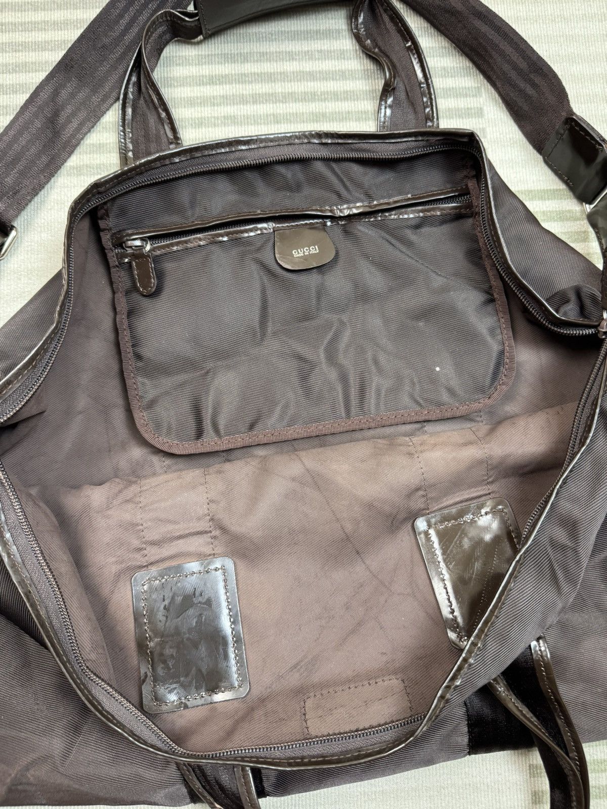 Gucci GUCCI Nylon Weekend Travel Bag Size ONE SIZE - 13 Thumbnail